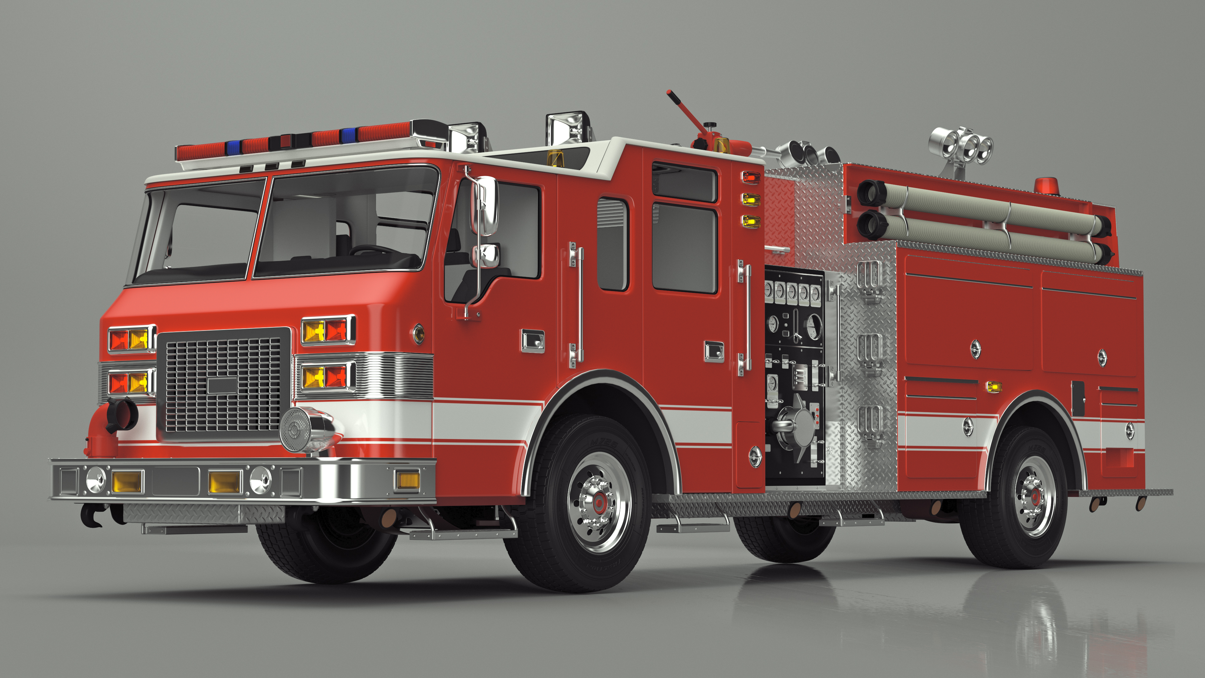3D Fire Engine