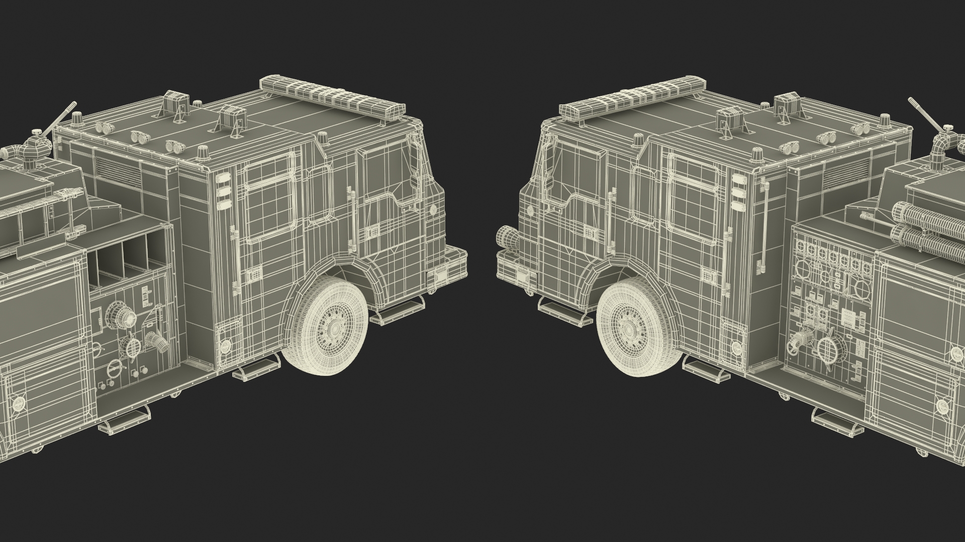 3D Fire Engine