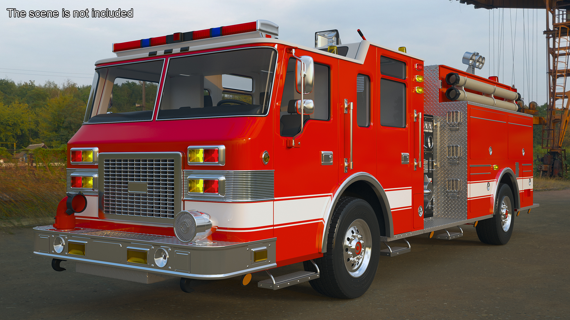 3D Fire Engine