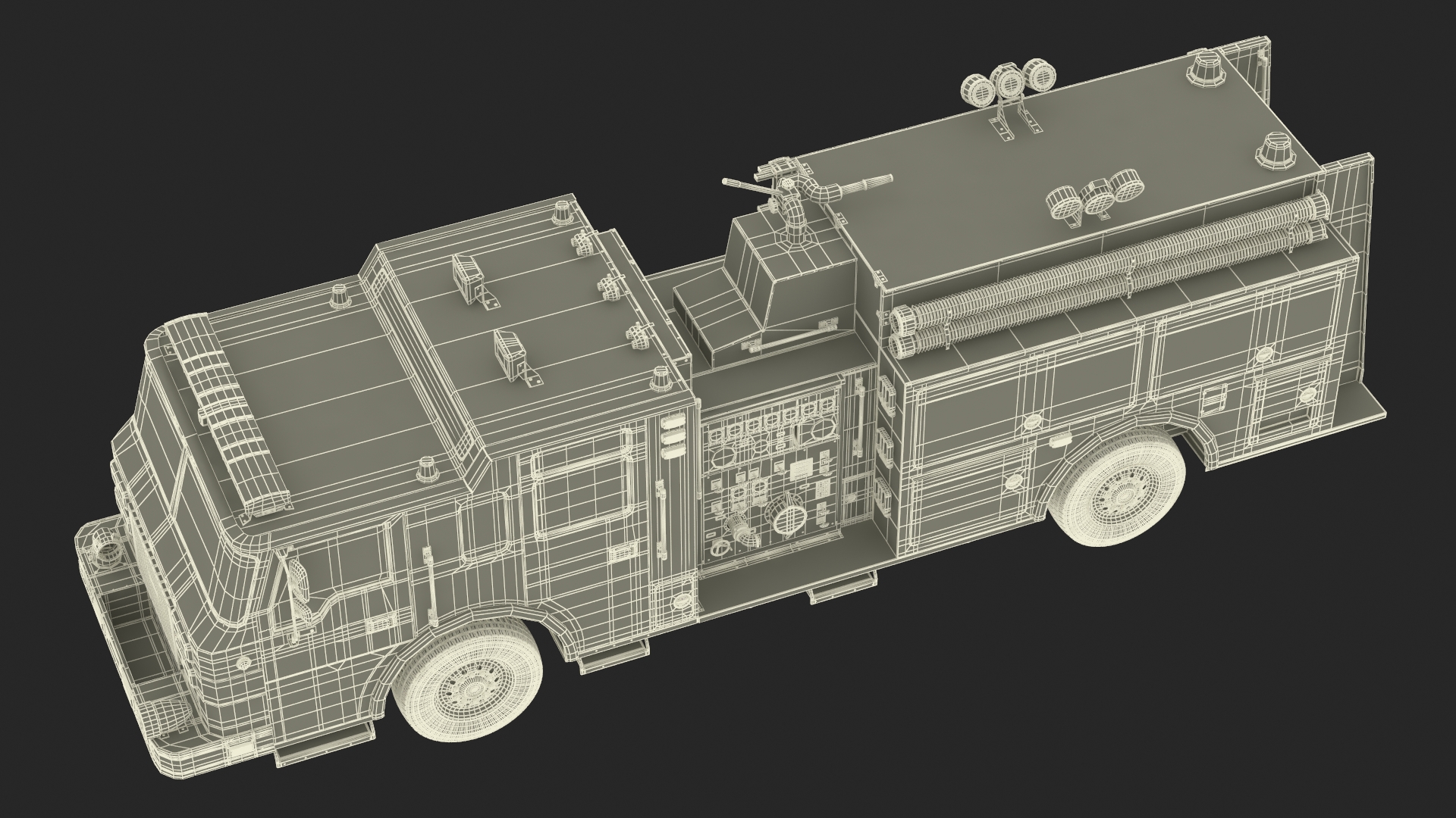 3D Fire Engine