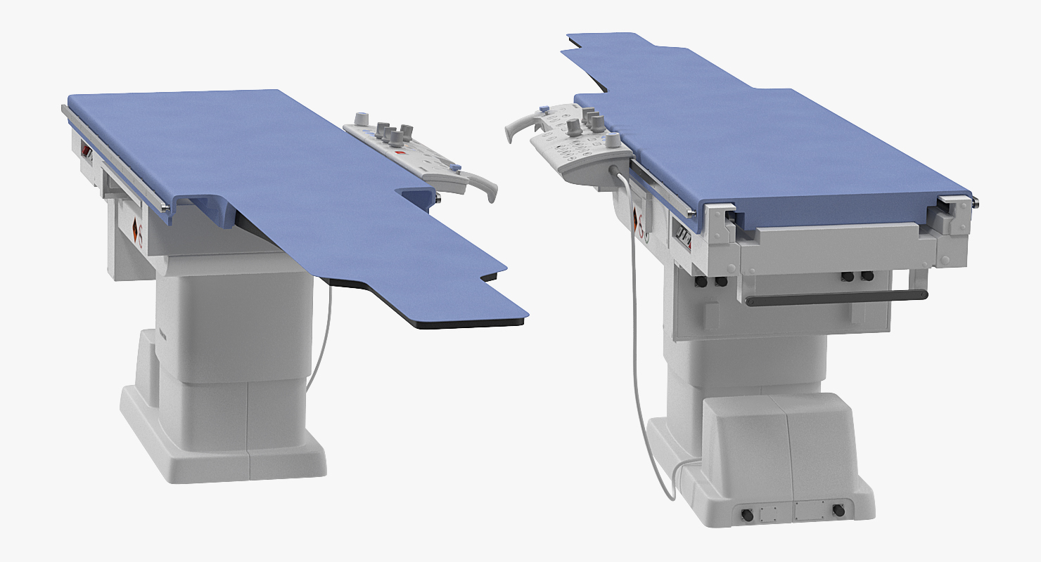 Mobile Angiography Table 3D model