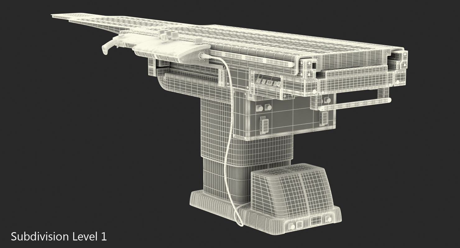 Mobile Angiography Table 3D model