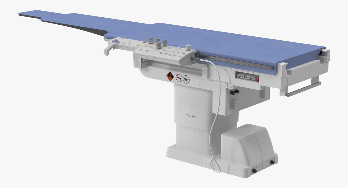 Mobile Angiography Table 3D model