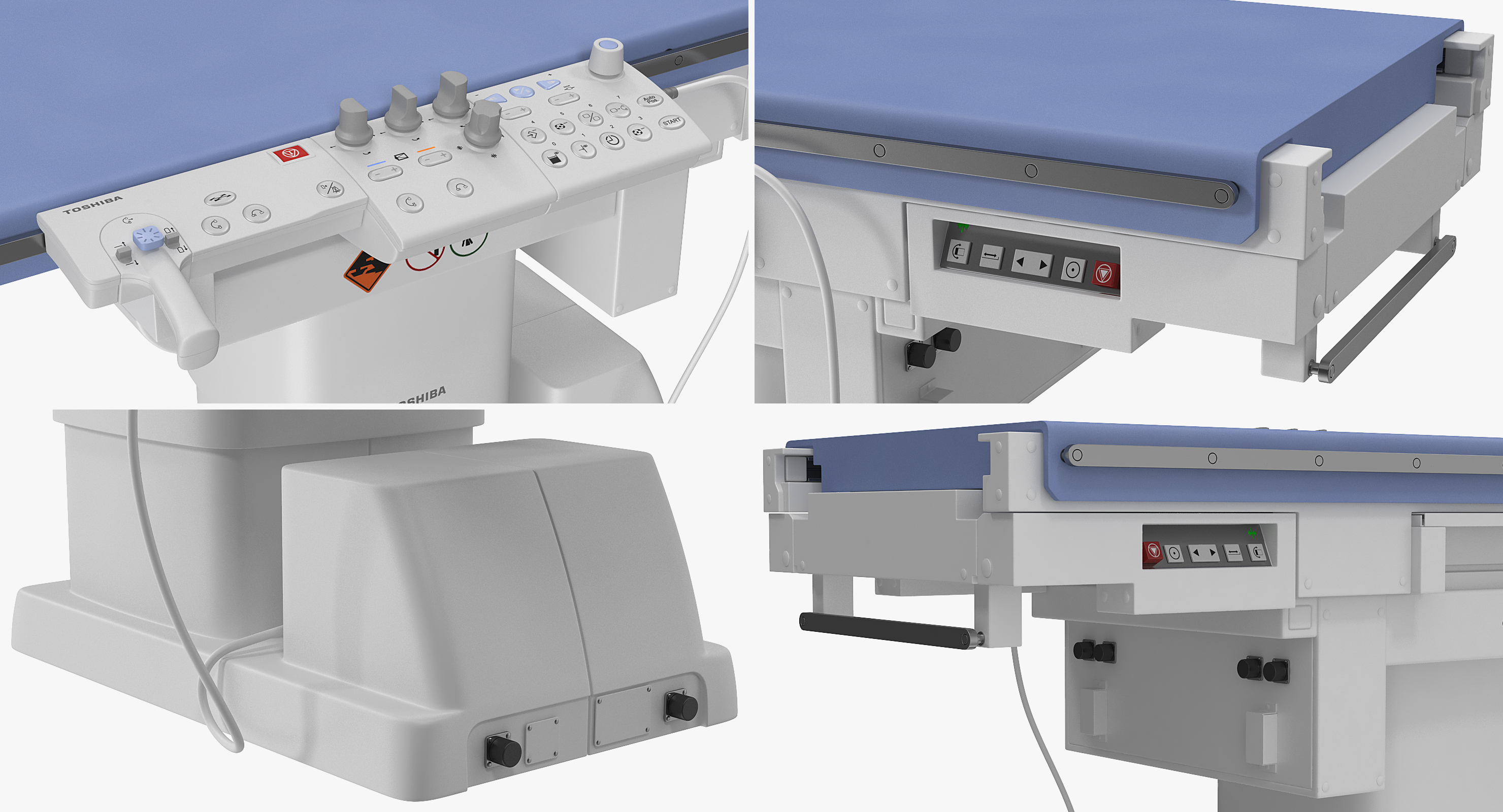 Mobile Angiography Table 3D model