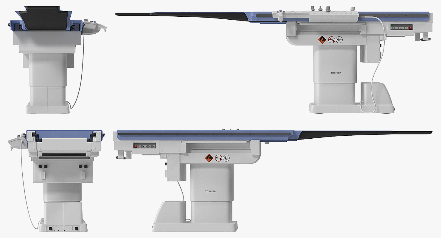Mobile Angiography Table 3D model