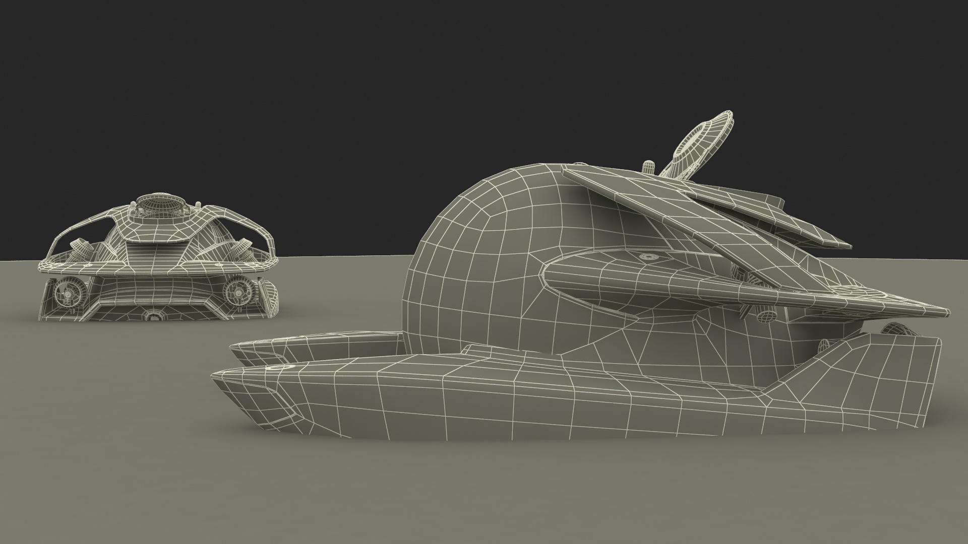 3D Luxurious Personal Submarine Ocean Rigged