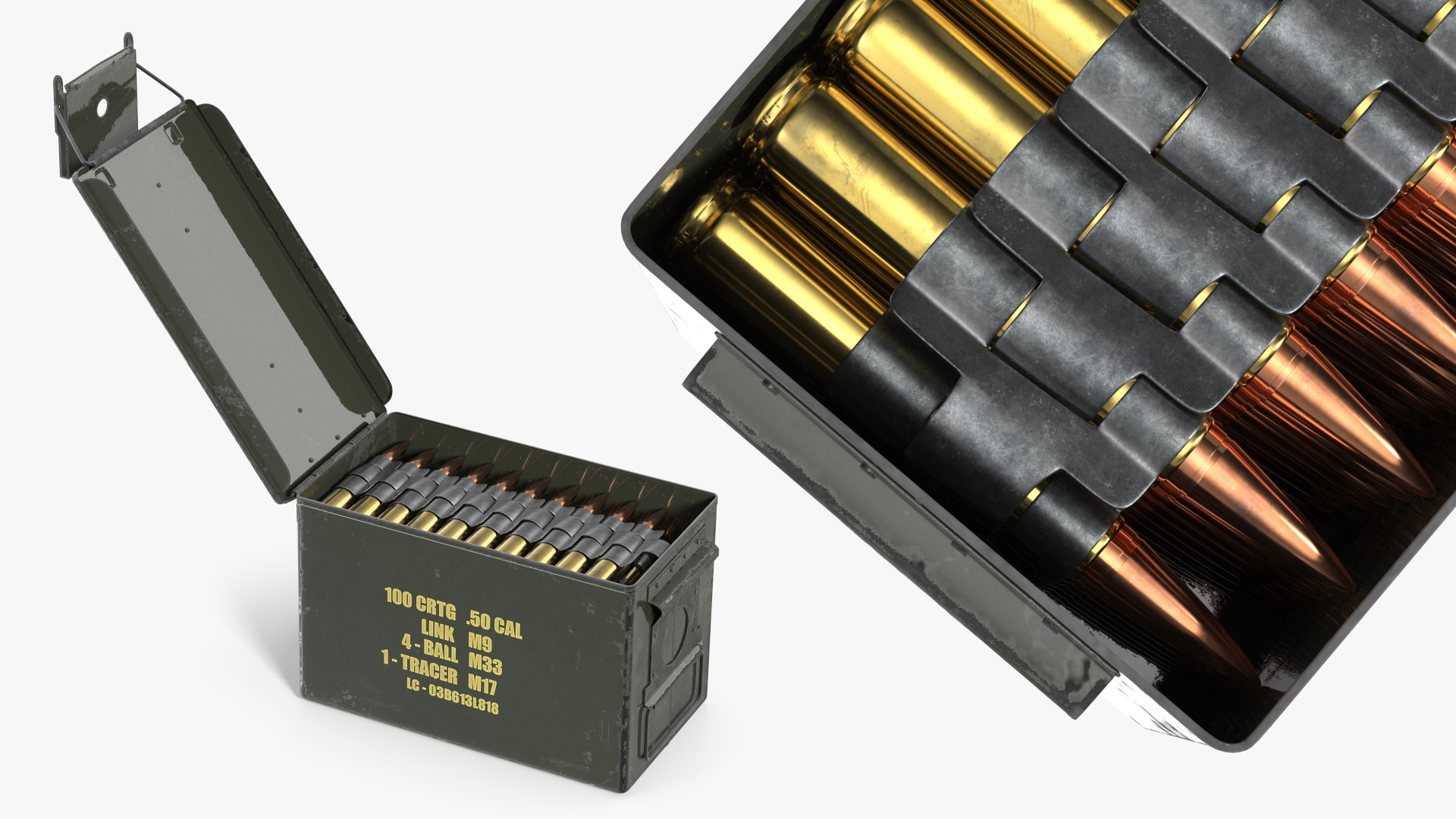 M2 Fifty BMG Ammunition Can - view 2