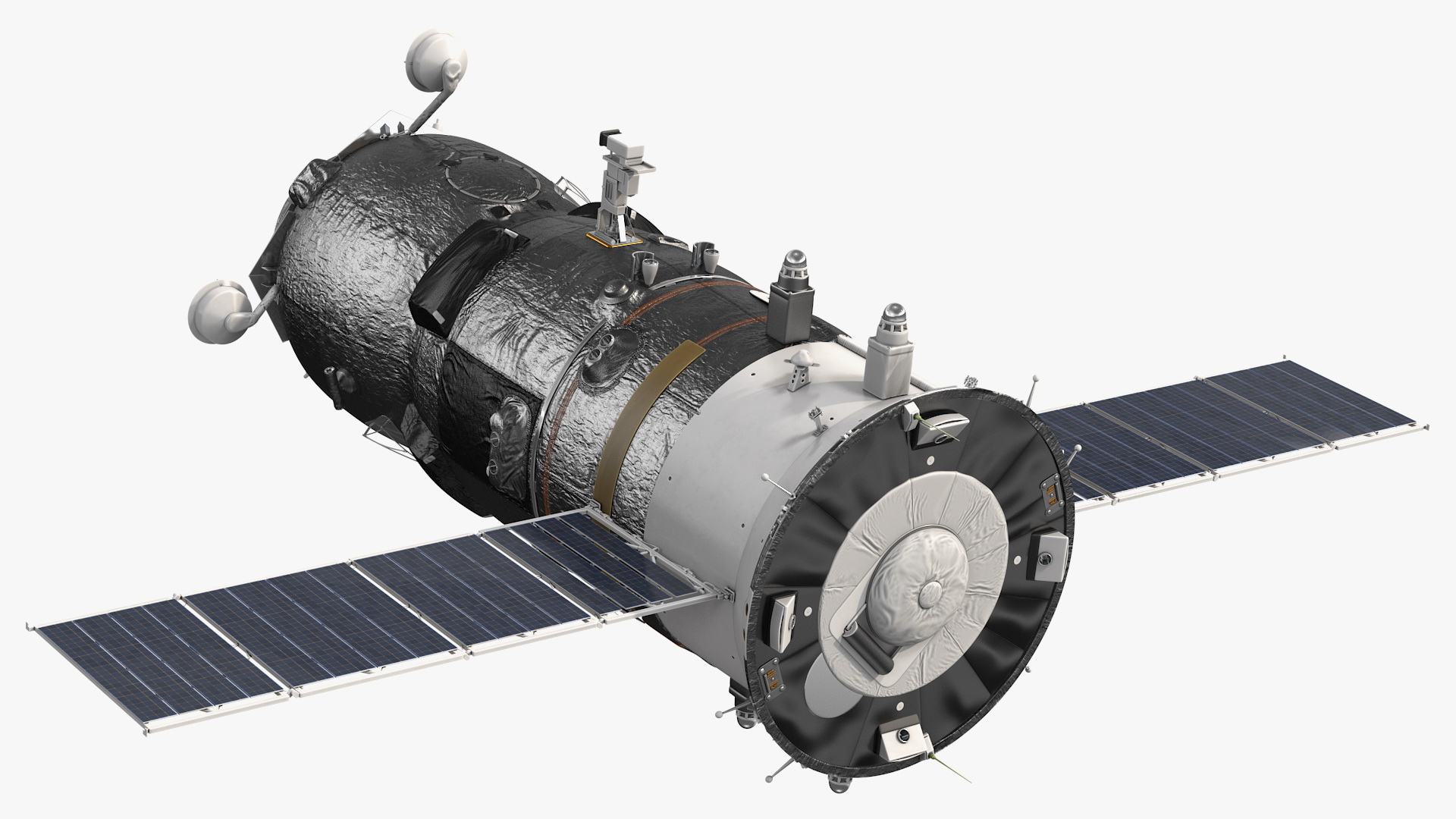 ISS Resupply Spacecraft Progress 3D
