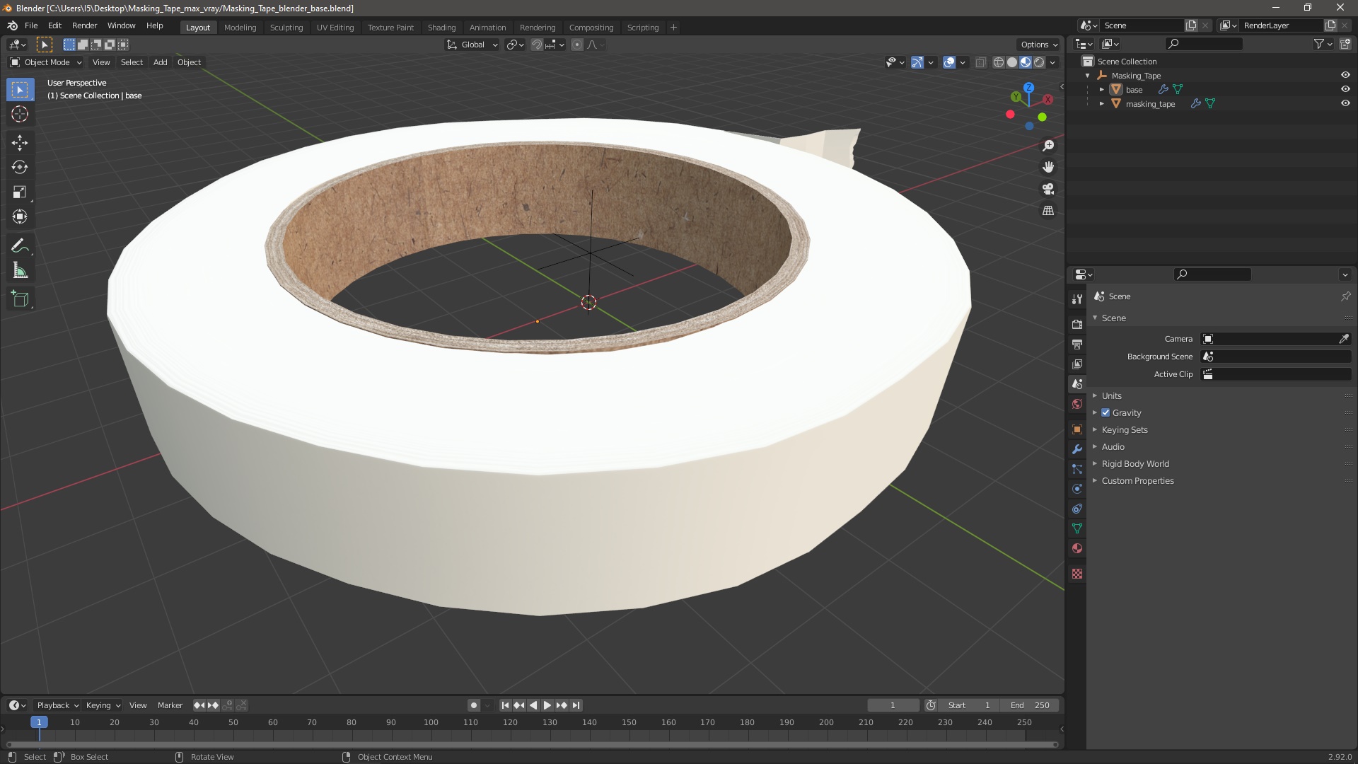 Masking Tape 3D