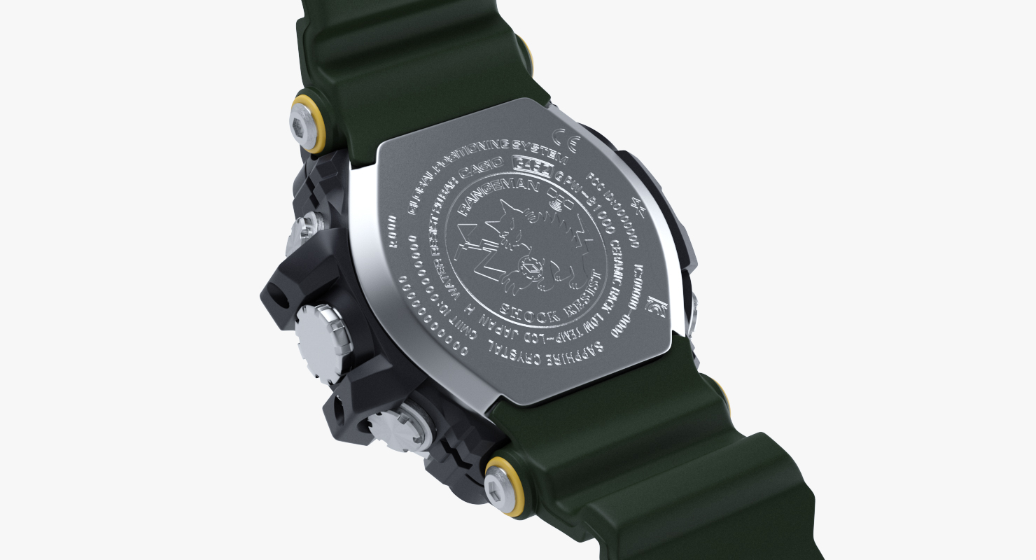 3D Casio G-Shock Rangeman Open Bracelet