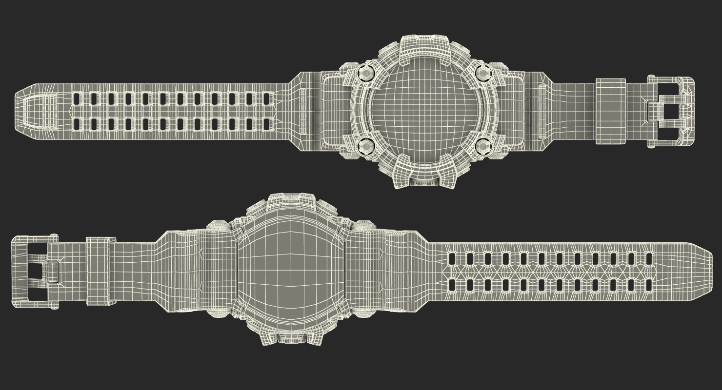 3D Casio G-Shock Rangeman Open Bracelet