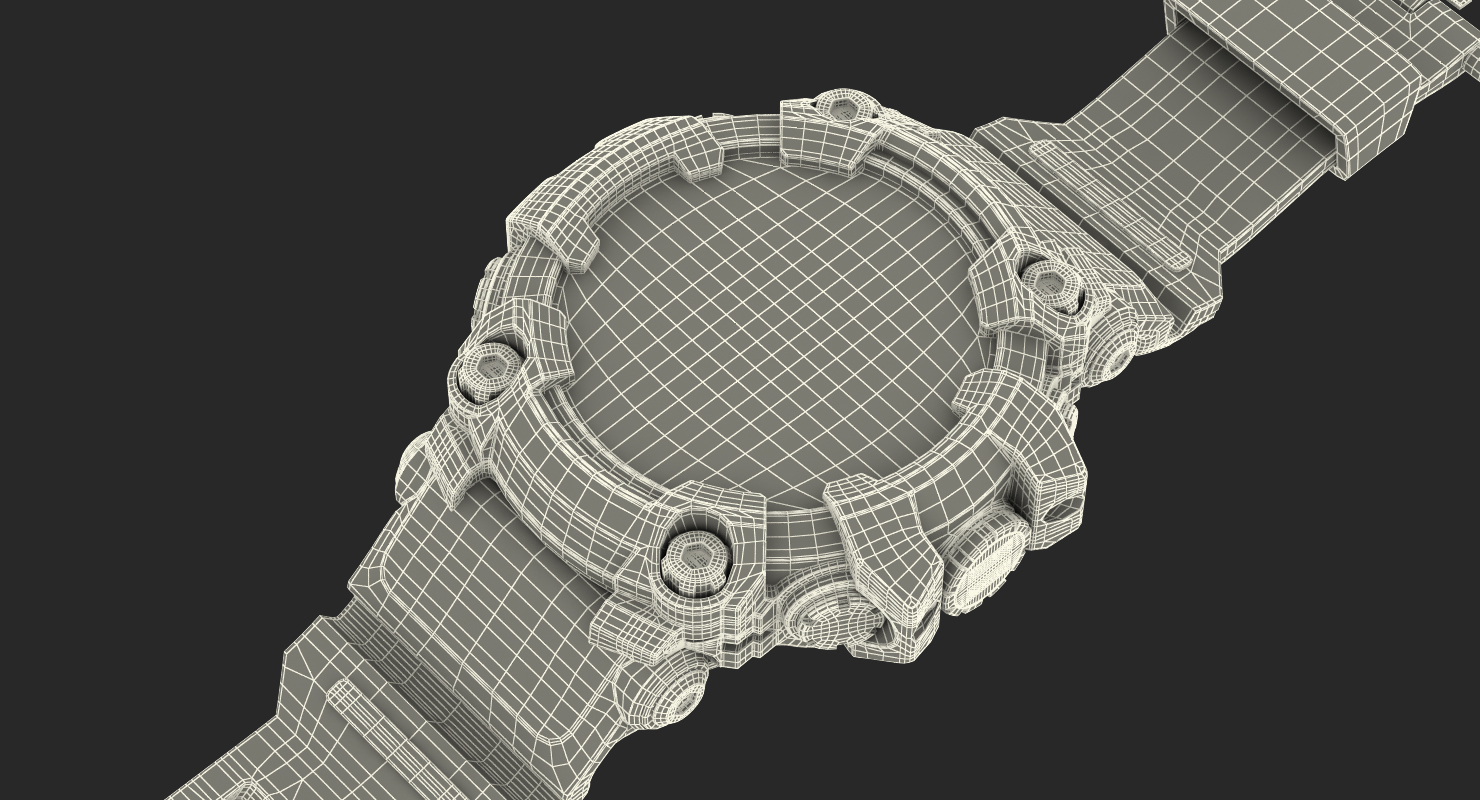 3D Casio G-Shock Rangeman Open Bracelet