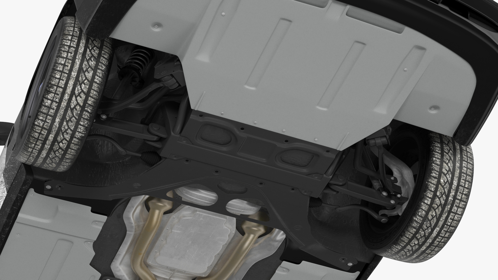 Police Interceptor Ford Crown Victoria Simple Interior 3D model