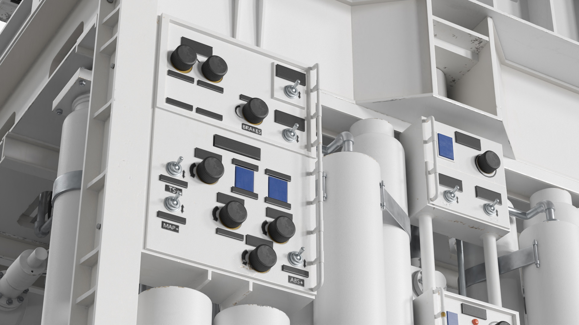Deepwater Wellhead Preventer Unit White, view 9