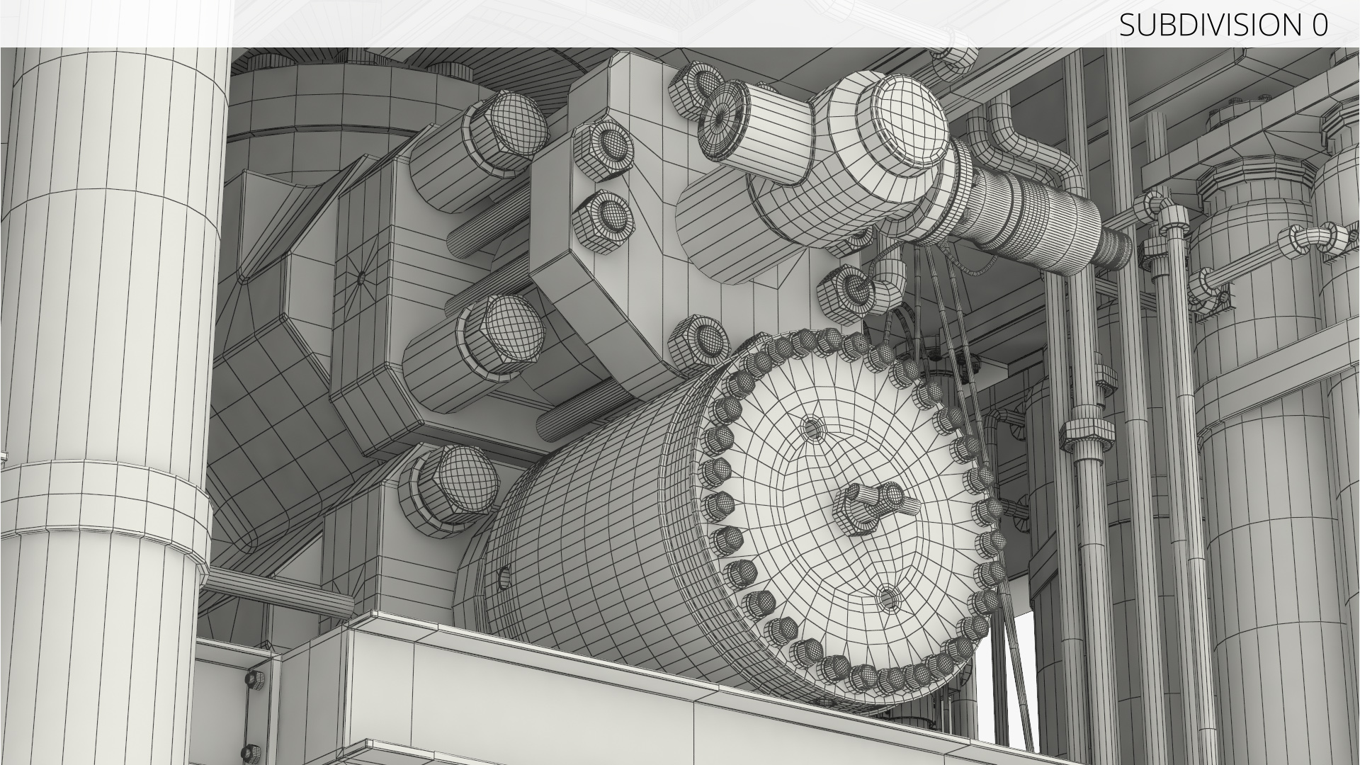 Deepwater Wellhead Preventer Unit White, view 12