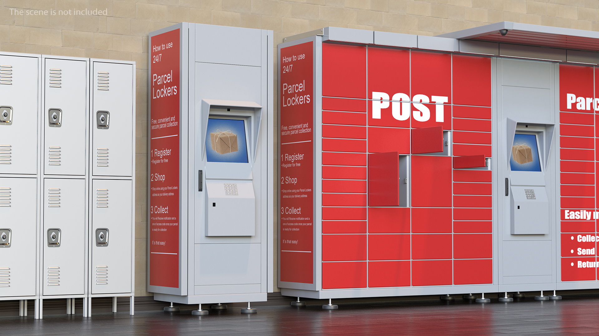 Postomat Terminal 3D