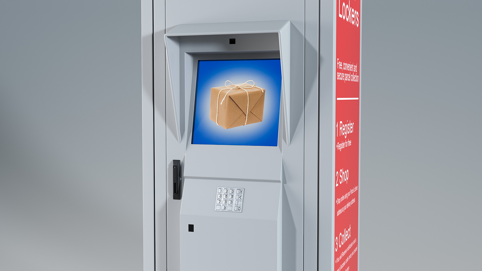 Postomat Terminal 3D
