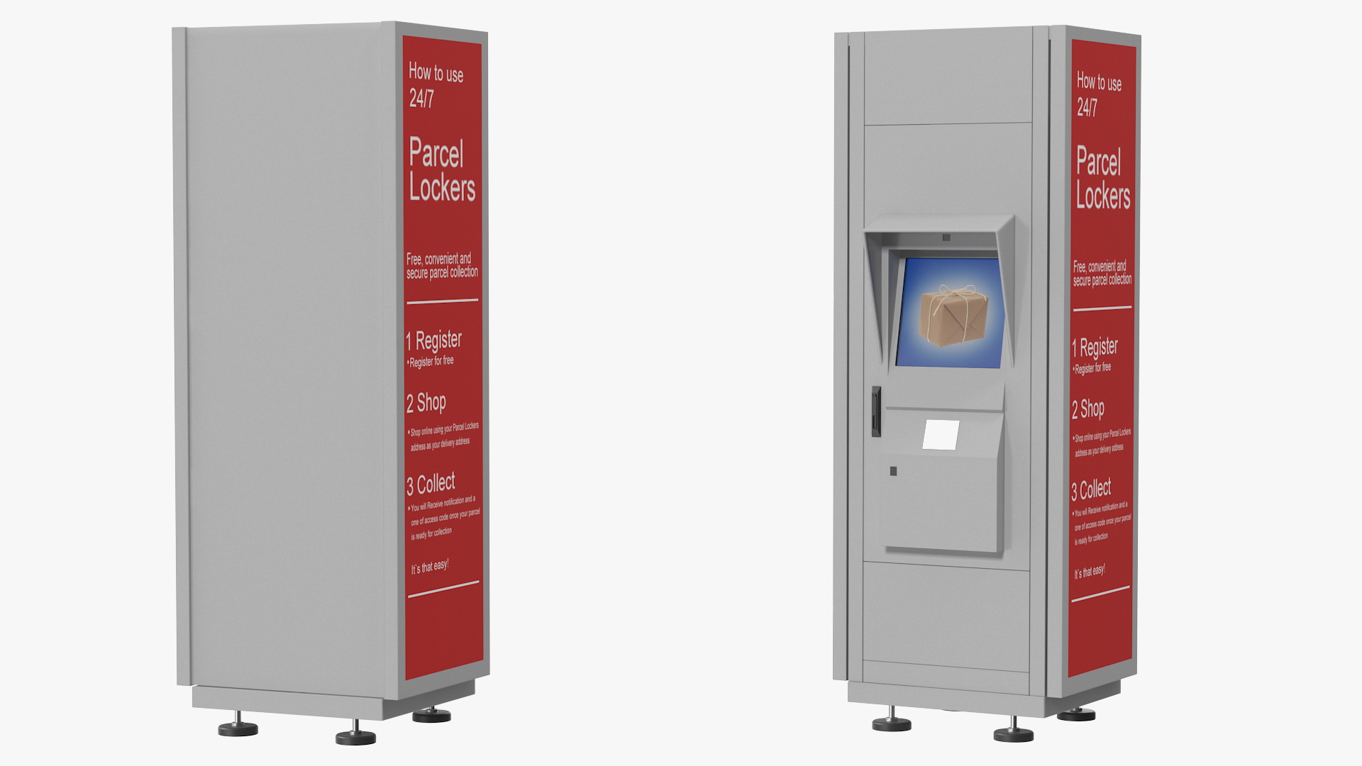 Postomat Terminal 3D
