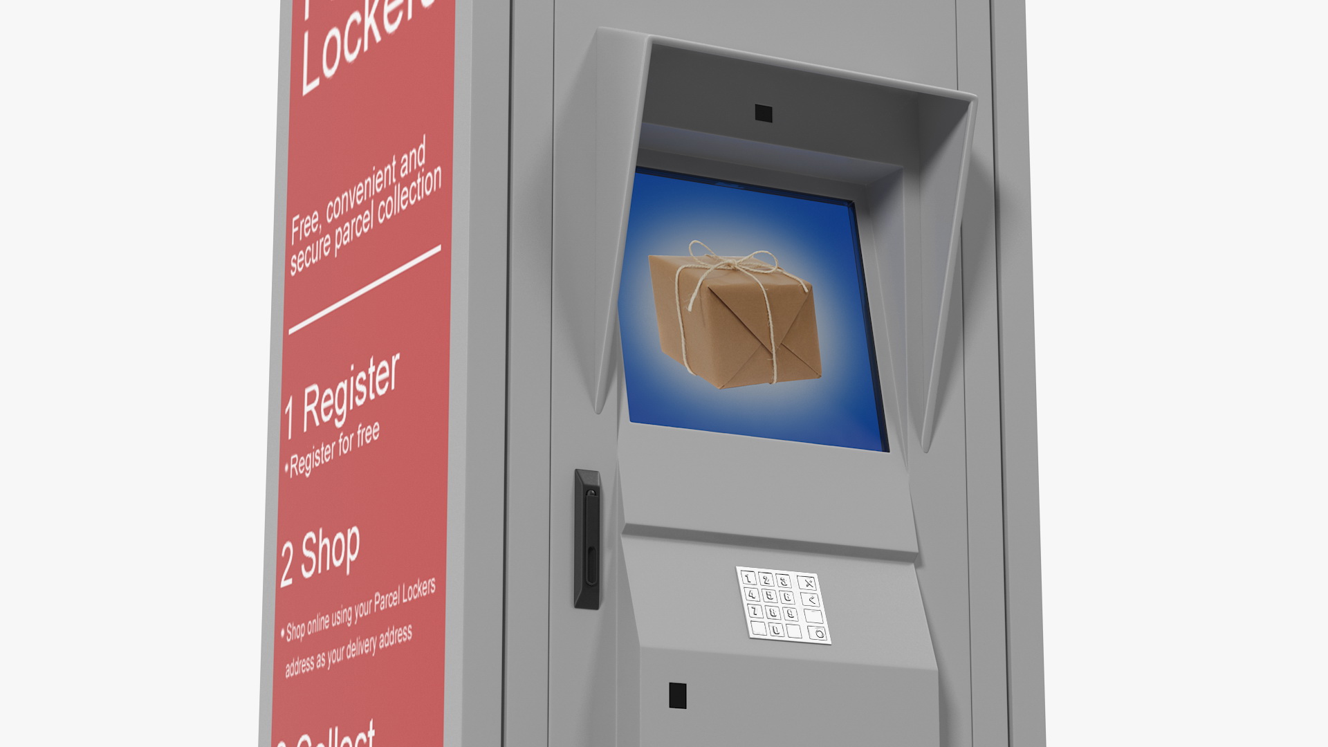 Postomat Terminal 3D