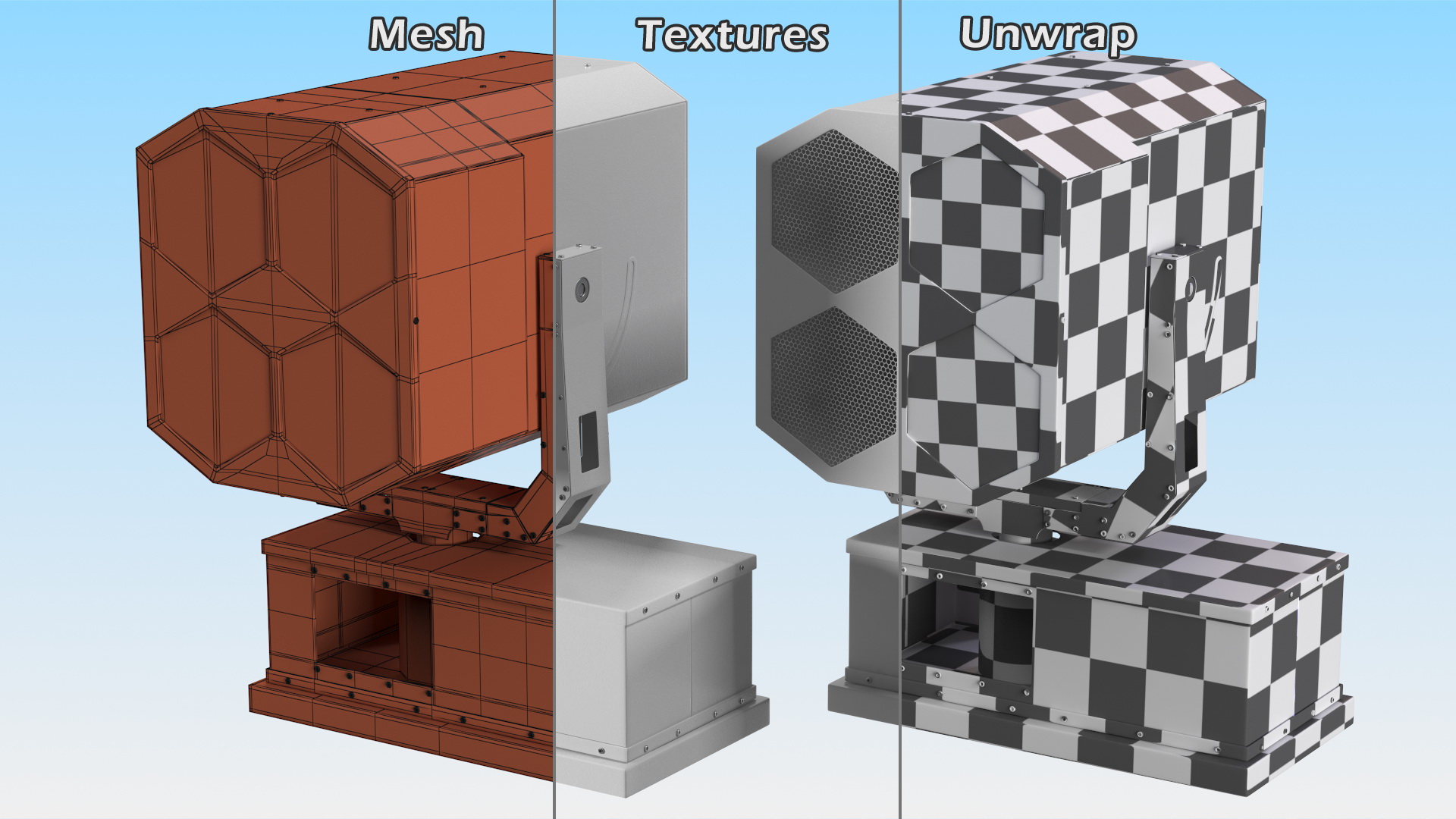 3D model BCAS Acoustic Module