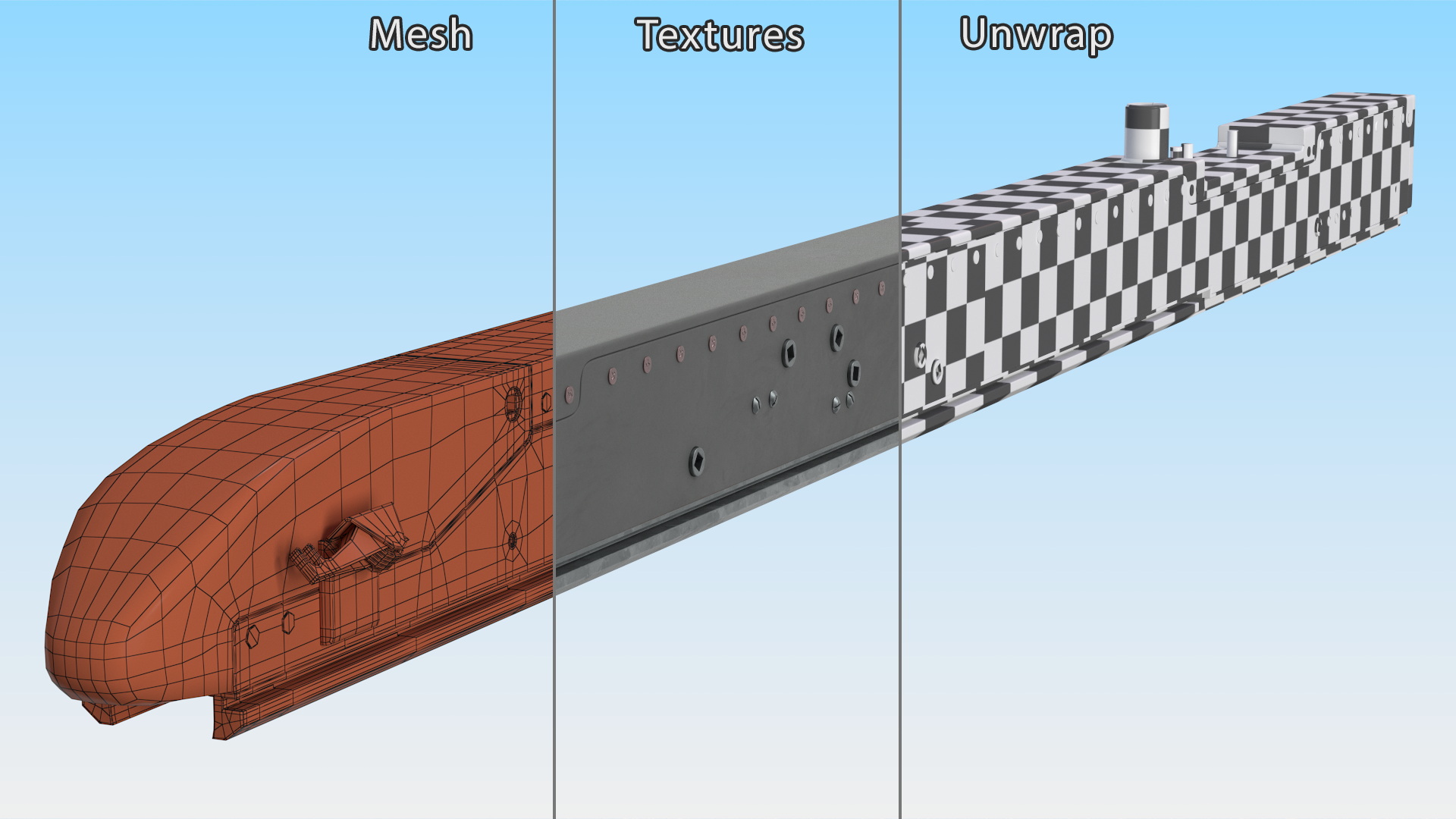 3D model Aircraft Missile Launcher