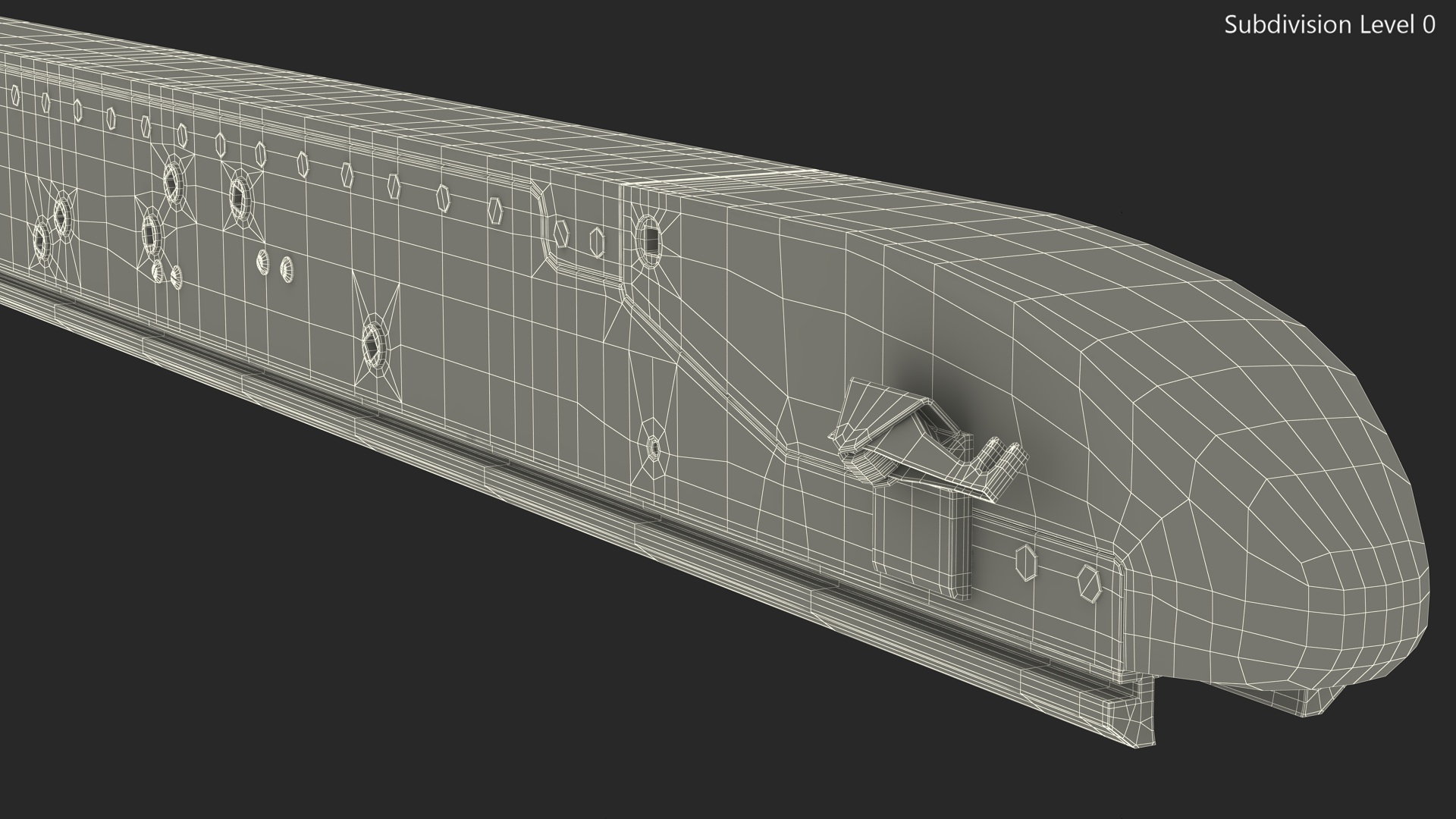3D model Aircraft Missile Launcher
