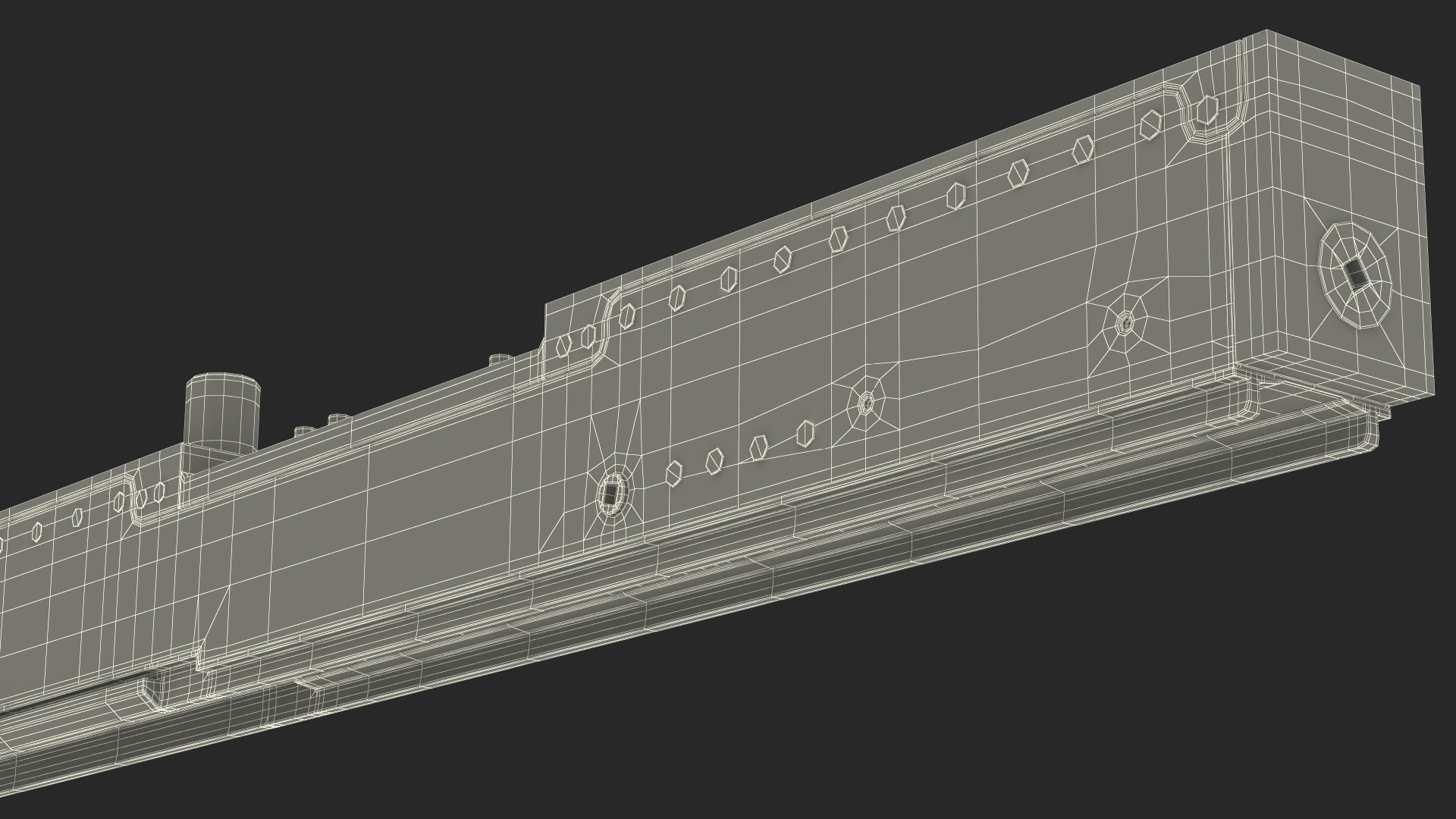 3D model Aircraft Missile Launcher