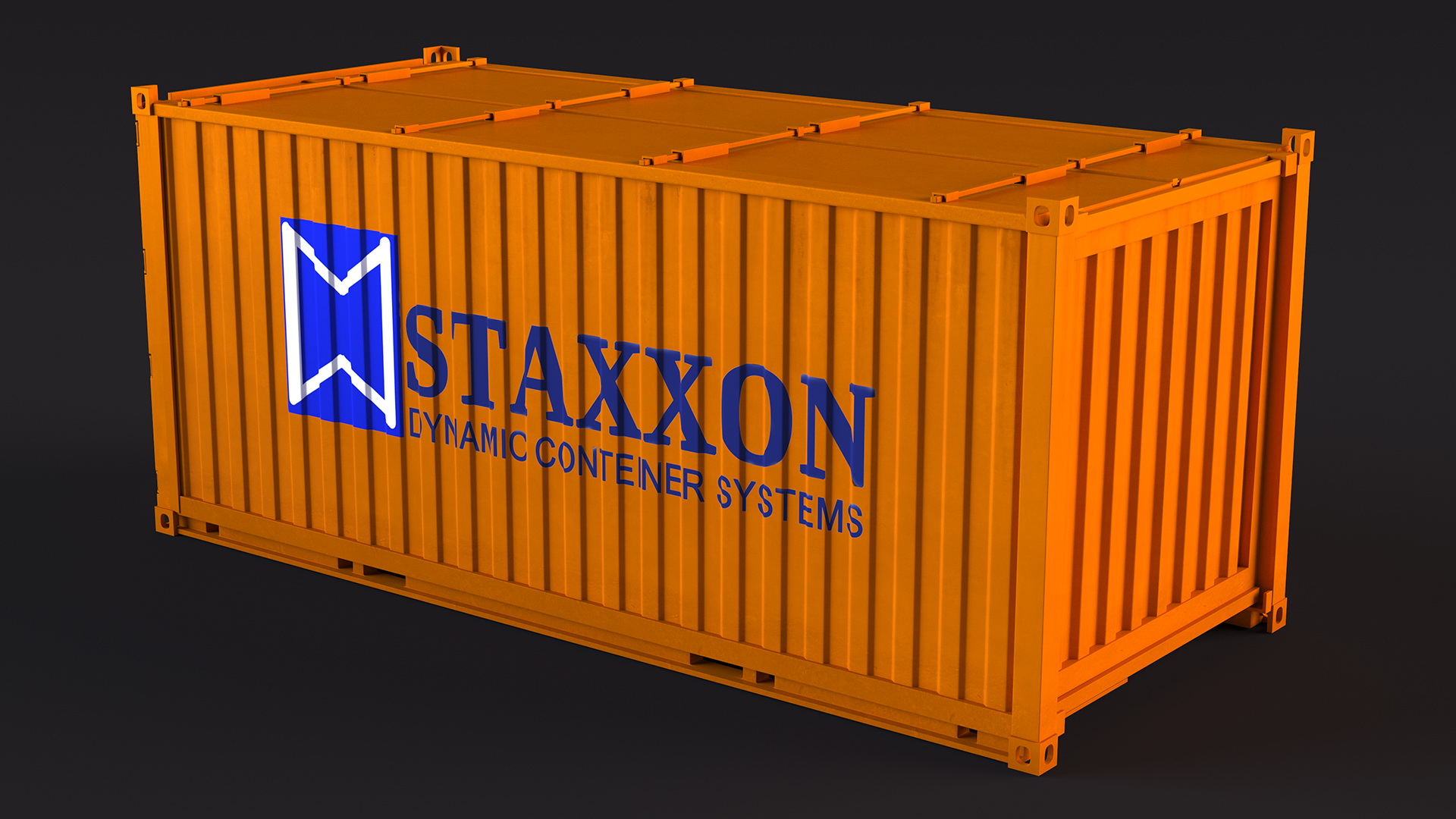 3D Staxxon Shipping Container
