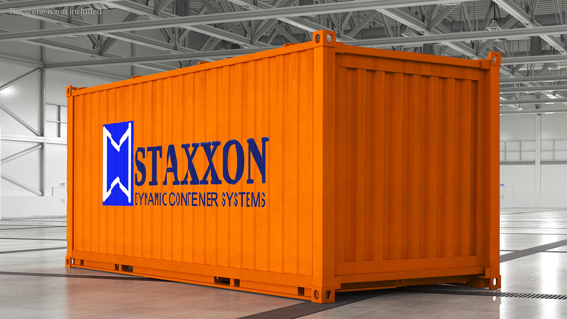 3D Staxxon Shipping Container