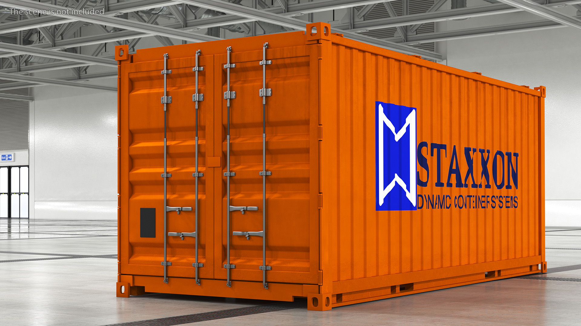 3D Staxxon Shipping Container