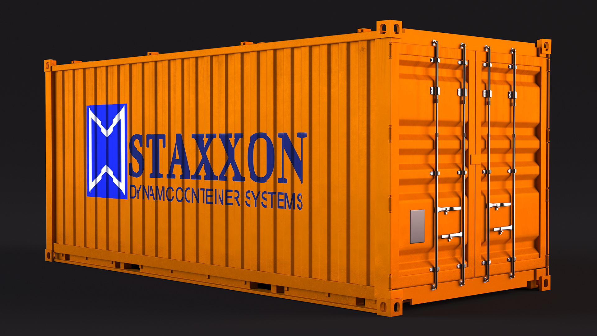 3D Staxxon Shipping Container