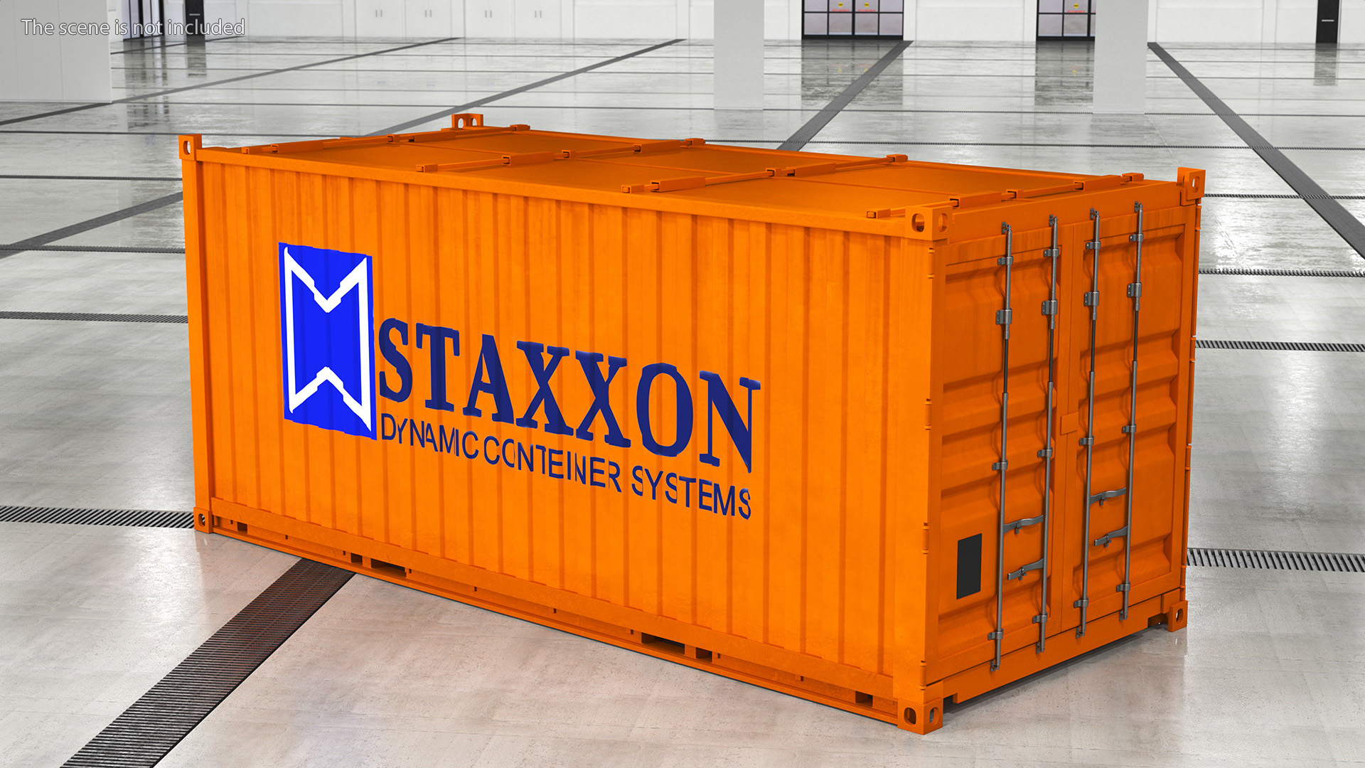 3D Staxxon Shipping Container