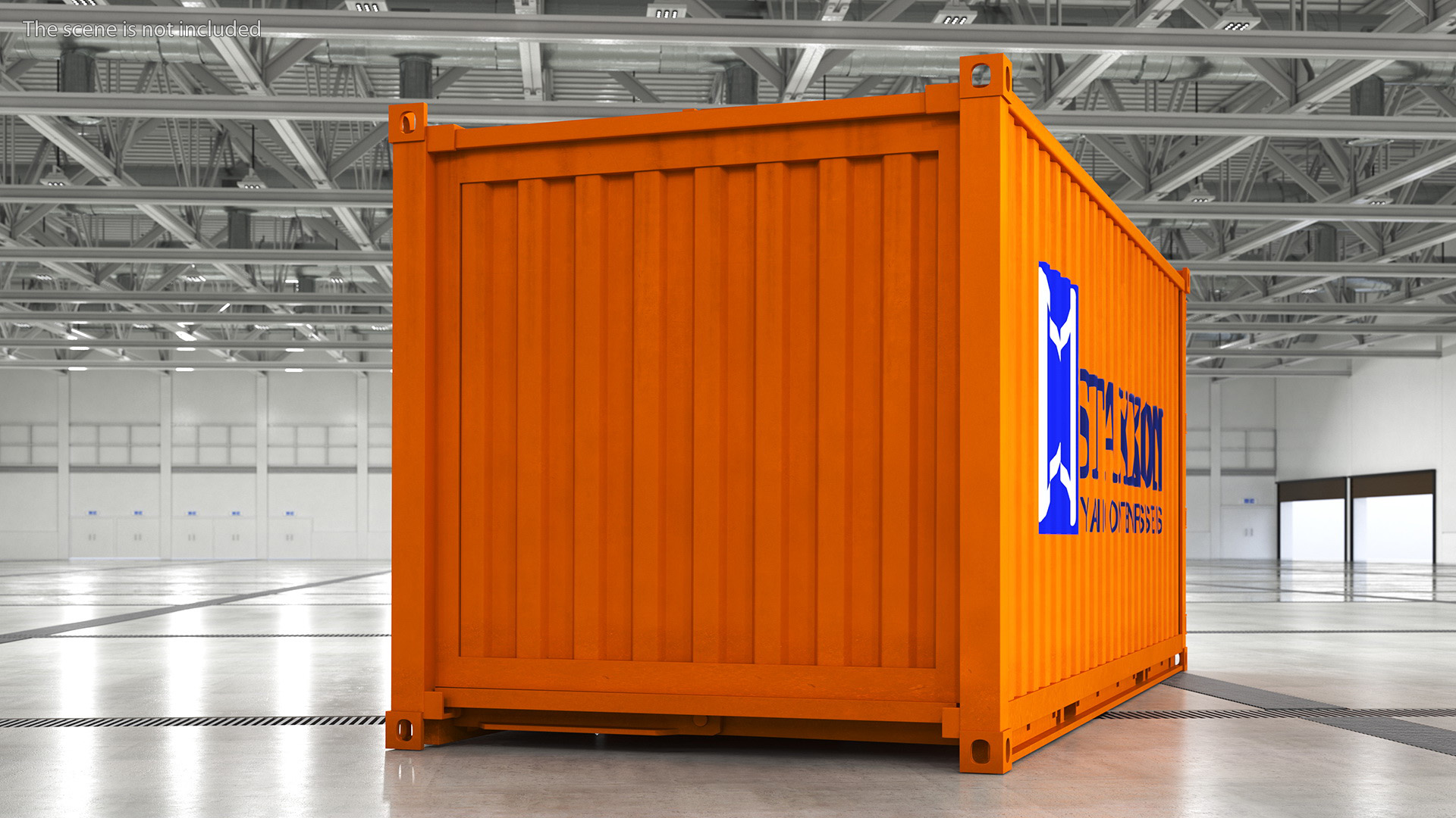 3D Staxxon Shipping Container