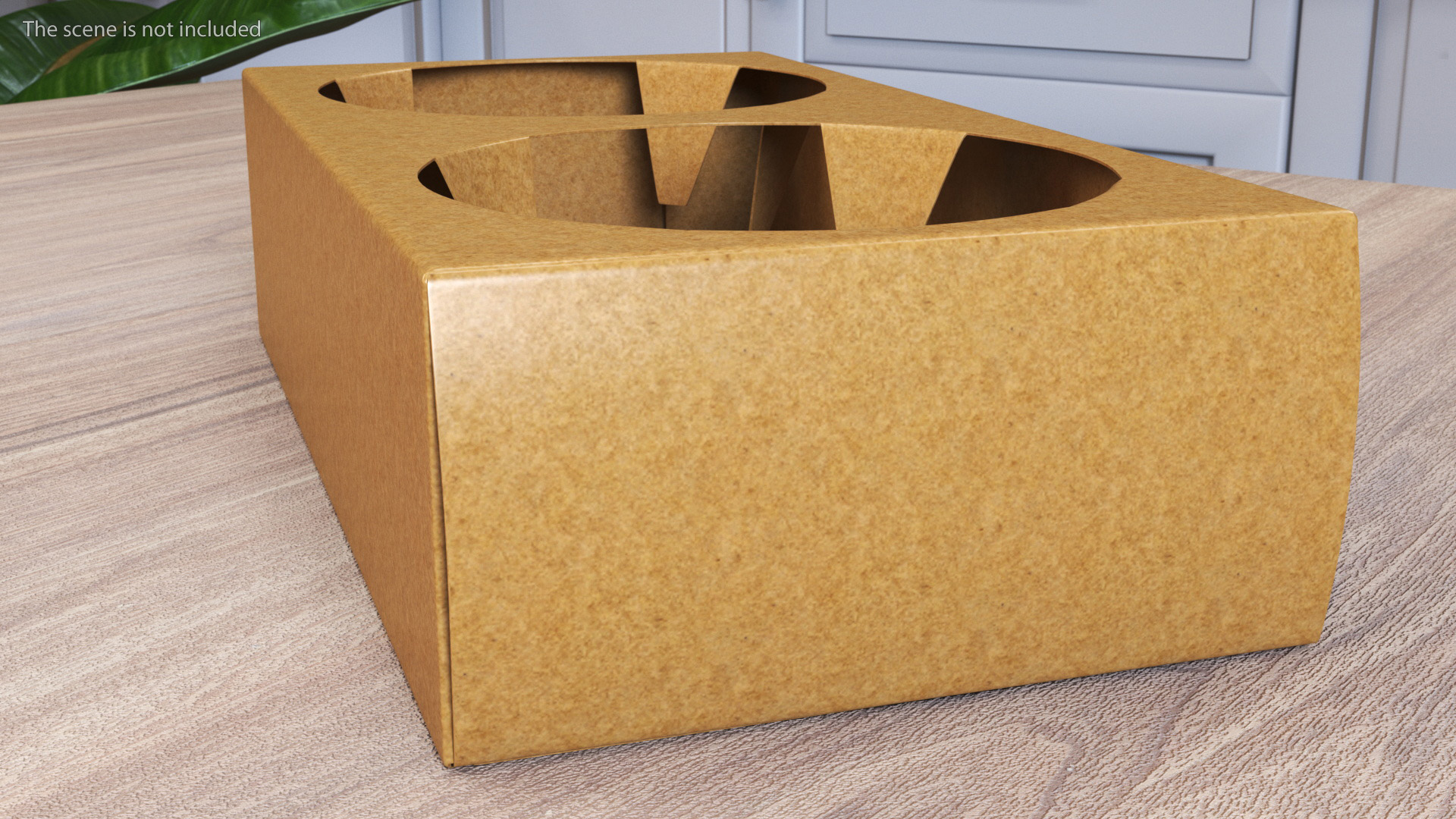 3D model 2 Cup Drink Paper Carrier