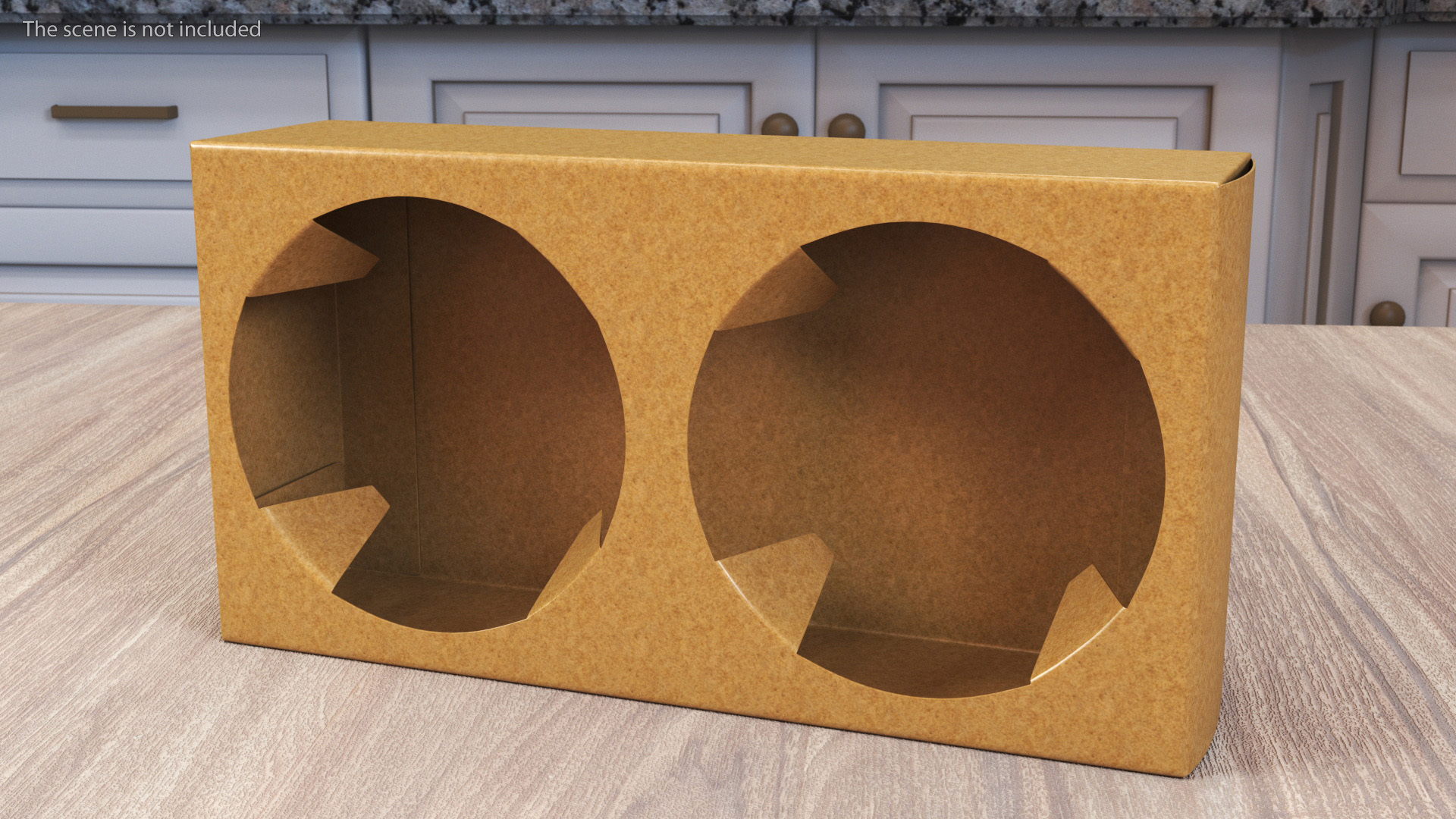 3D model 2 Cup Drink Paper Carrier
