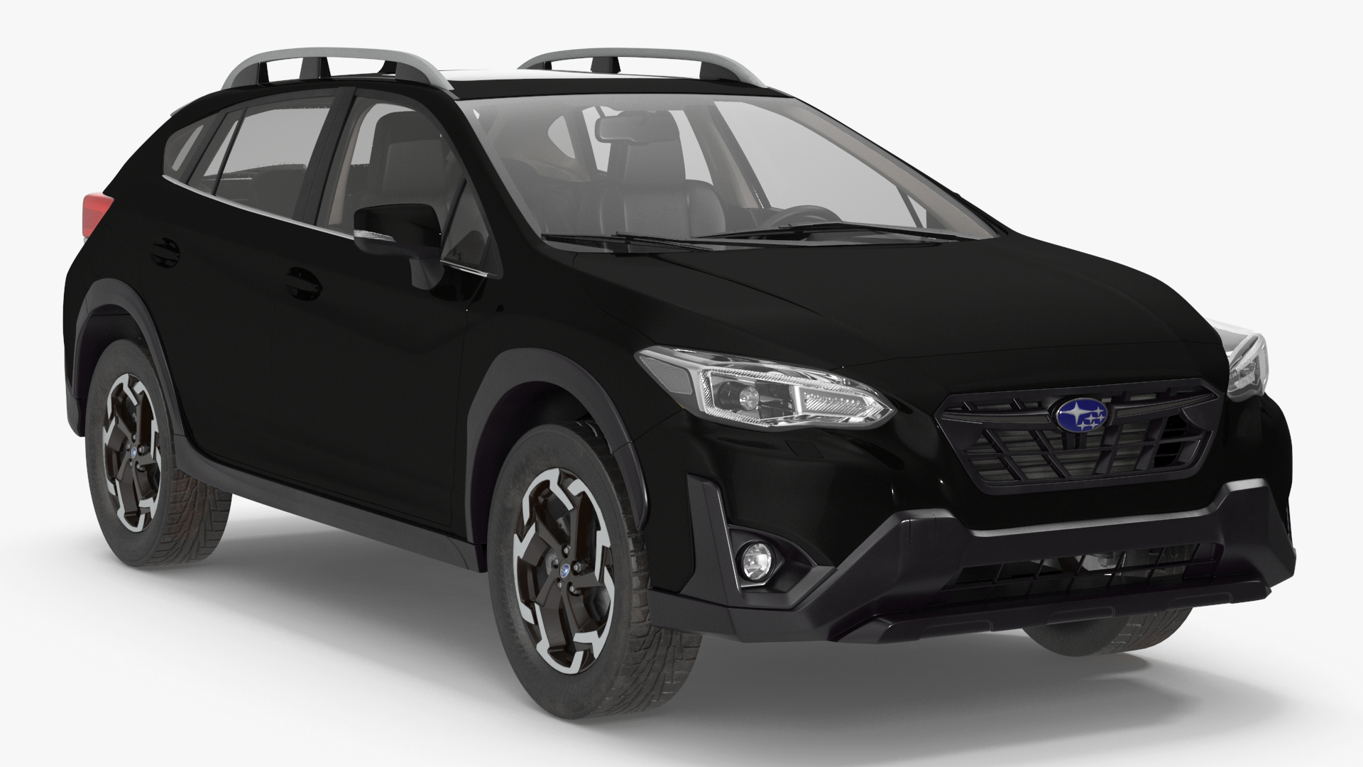 3D model 2020 Subaru XV CUV Simple Interior Black