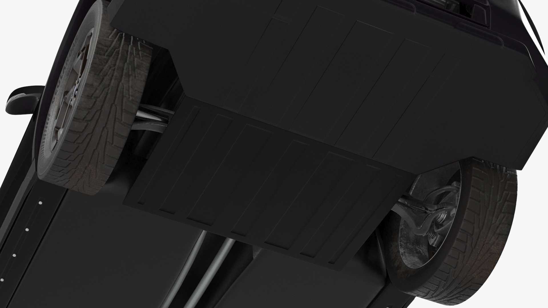 3D model 2020 Subaru XV CUV Simple Interior Black