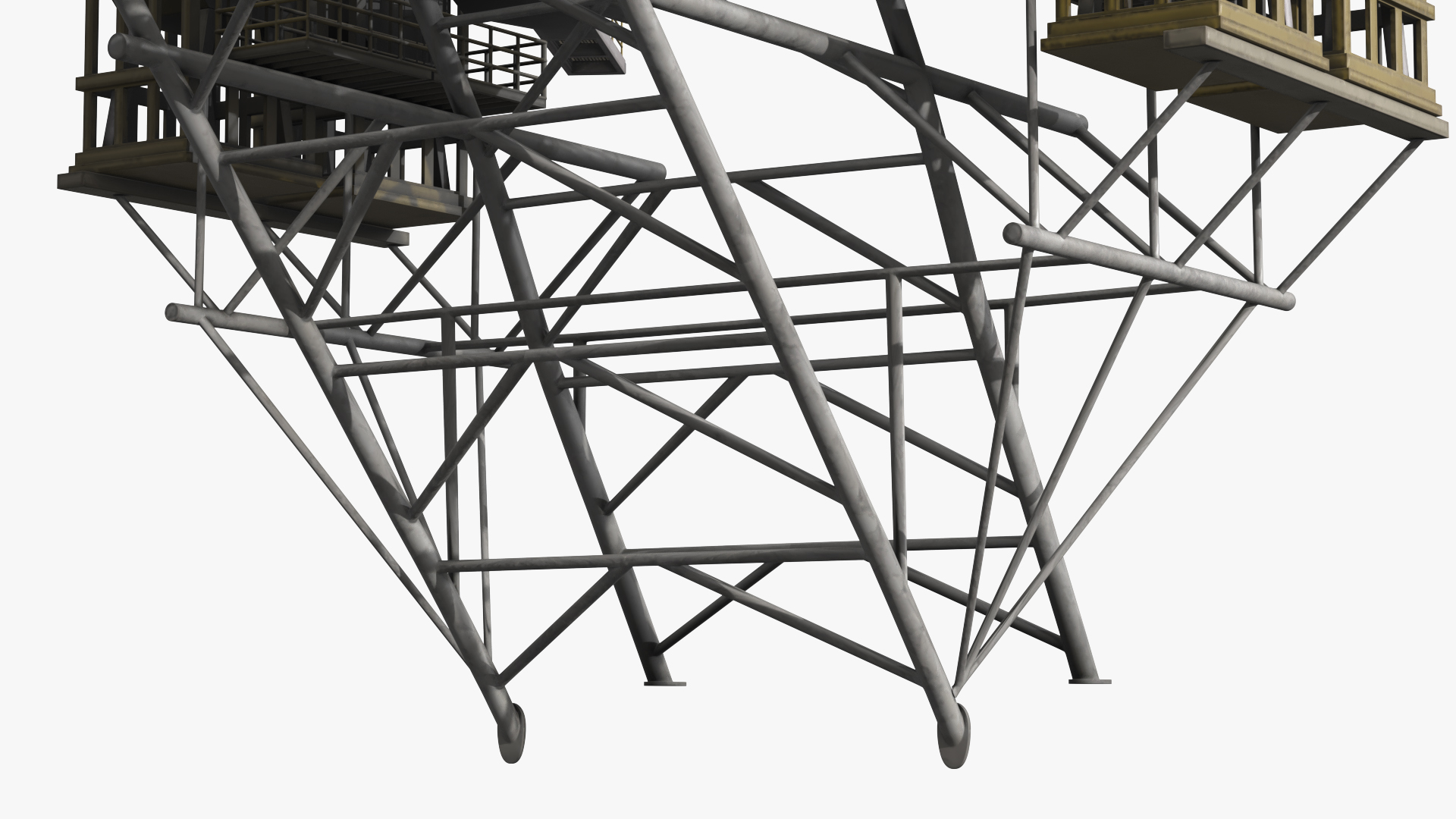 Jack Up Rig Helipad Landing Platform - view 7