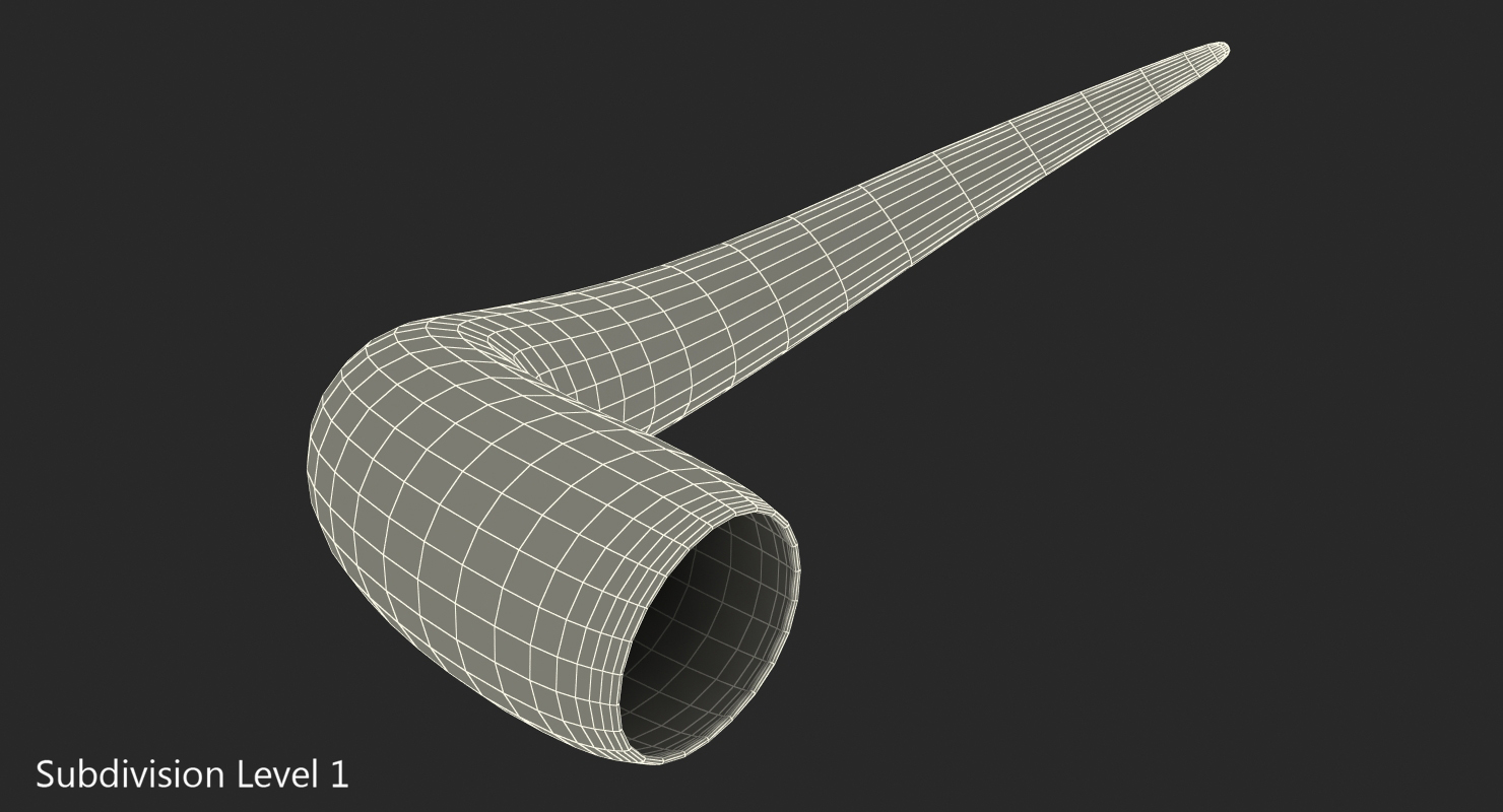 3D model Bulls Horn