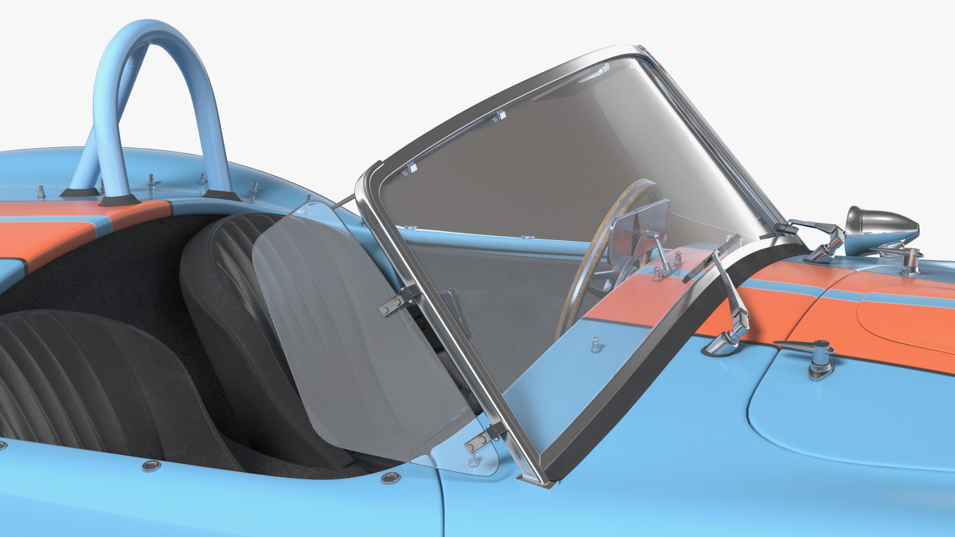 3D model Shelby Cobra 1965 Racing Model