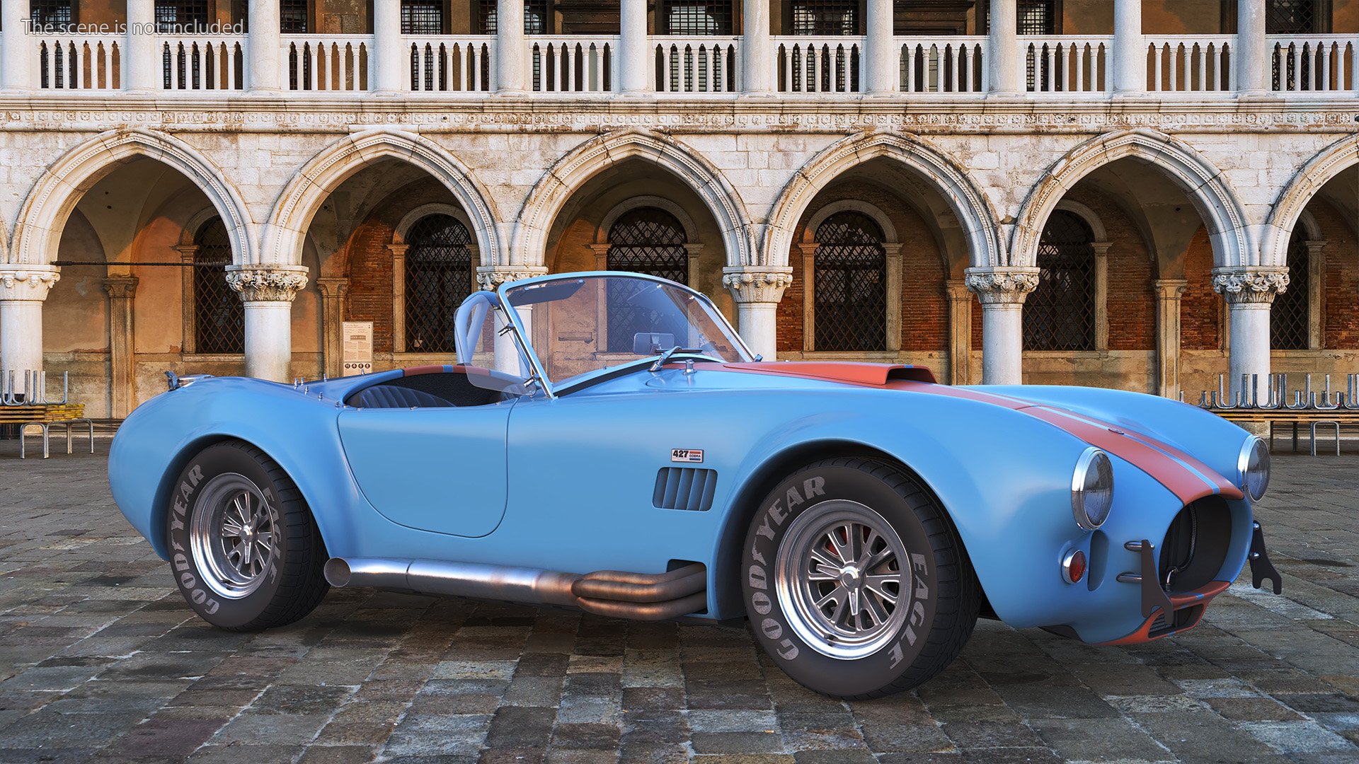 3D model Shelby Cobra 1965 Racing Model