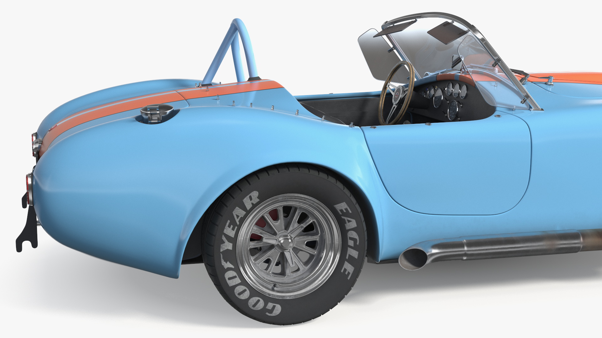 3D model Shelby Cobra 1965 Racing Model