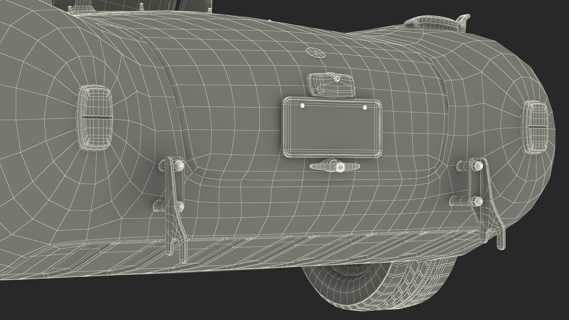 3D model Shelby Cobra 1965 Racing Model