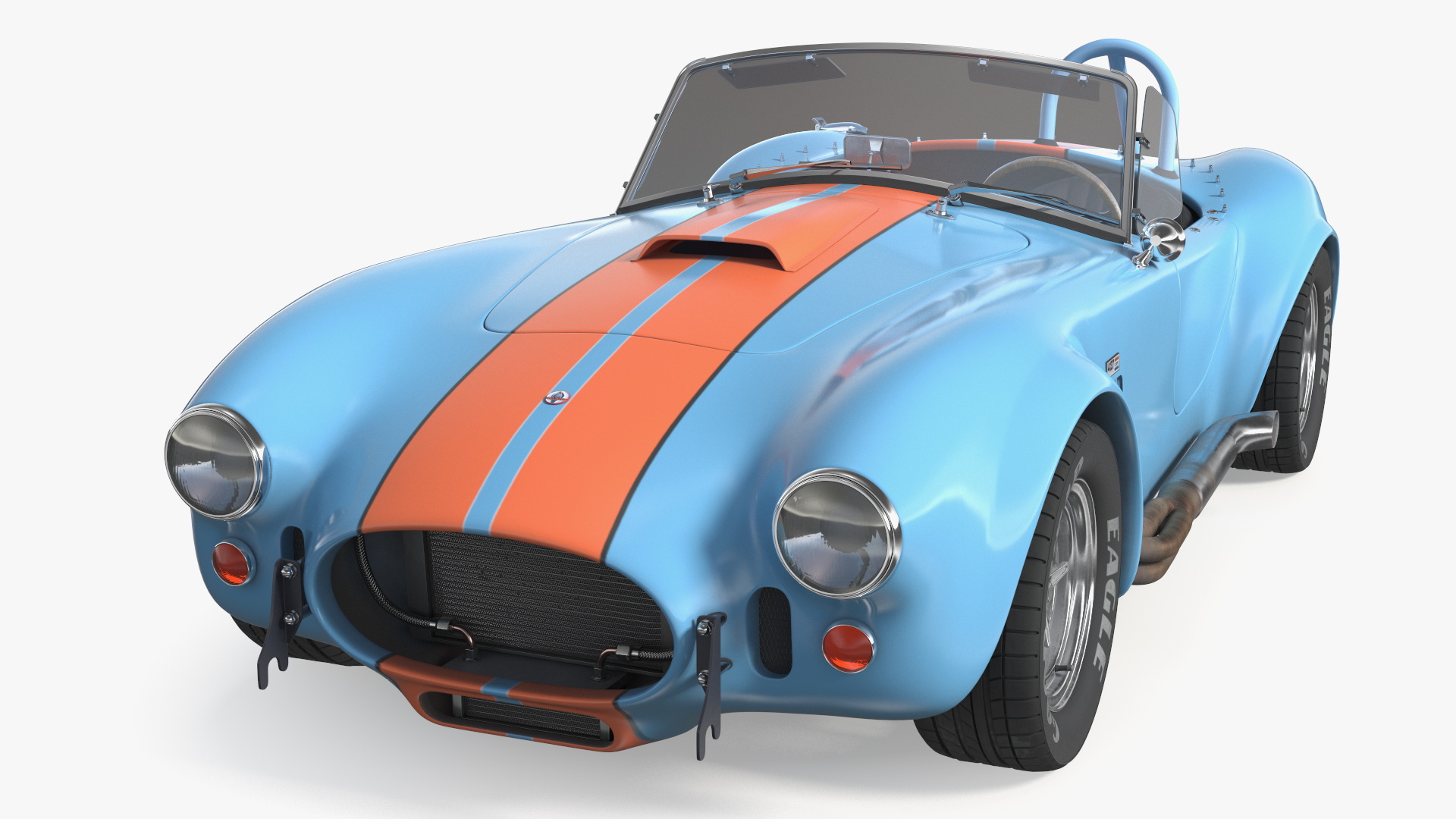 3D model Shelby Cobra 1965 Racing Model
