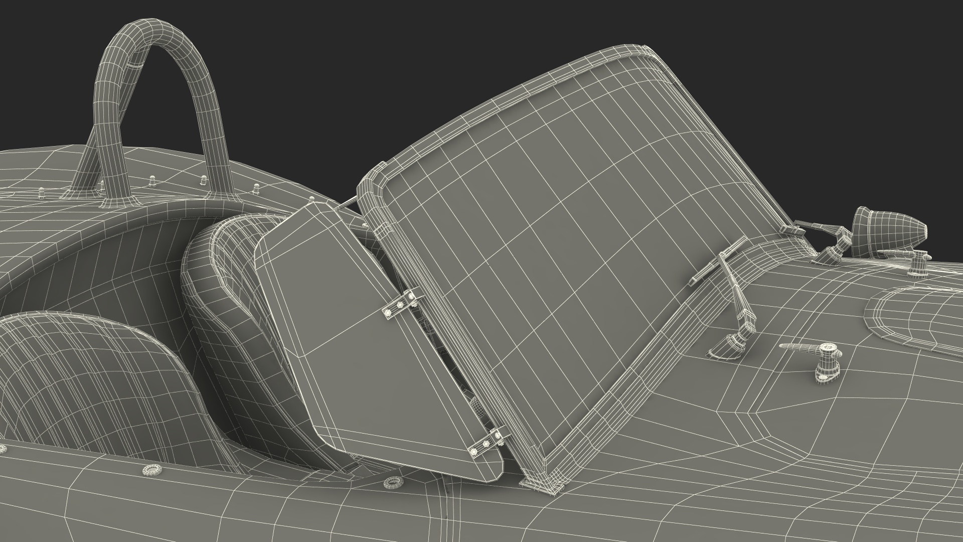 3D model Shelby Cobra 1965 Racing Model