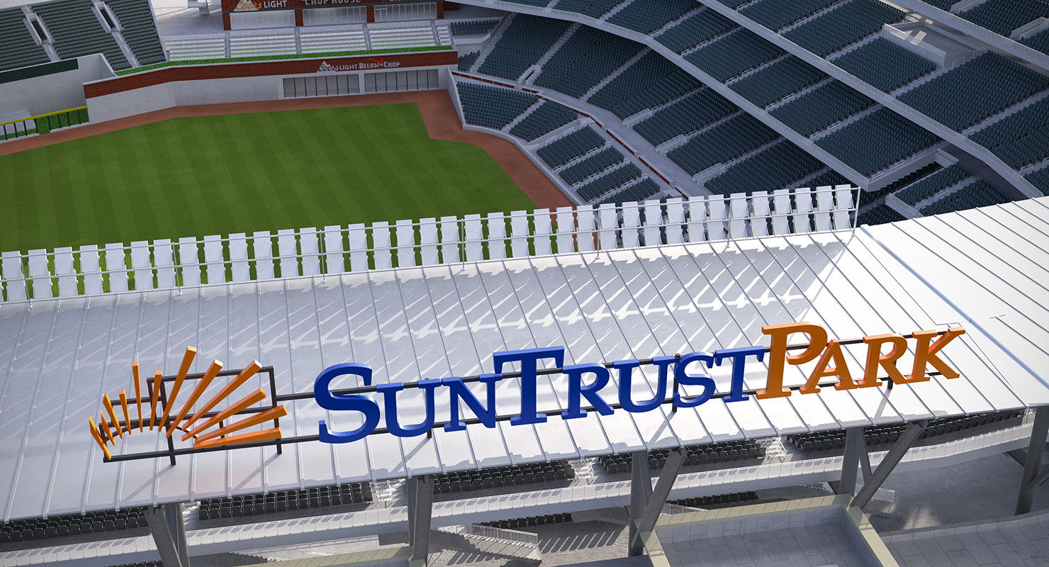3D Baseball Stadium