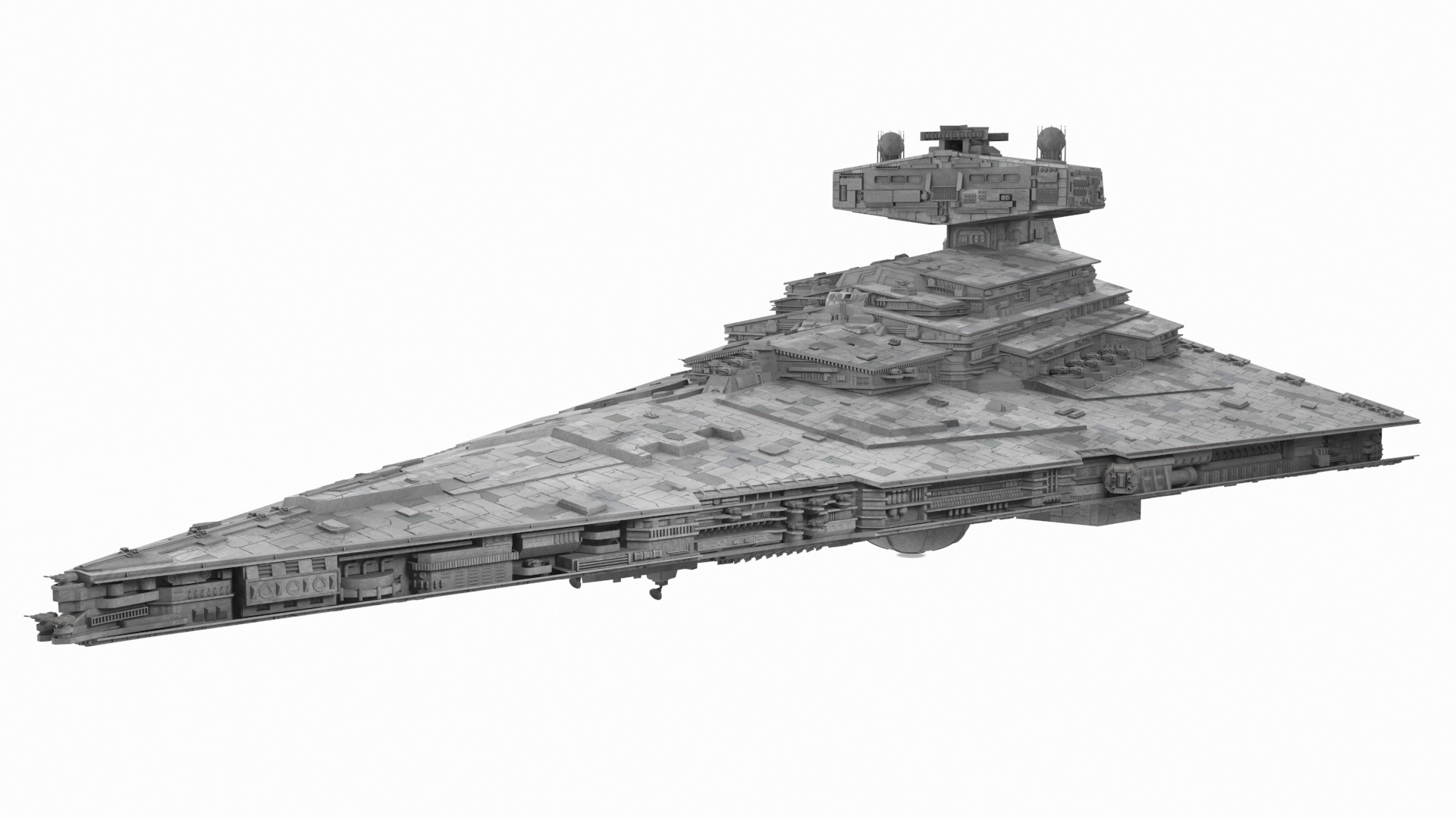StarWars Imperial Star Destroyer 3D