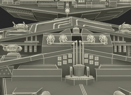 StarWars Imperial Star Destroyer 3D