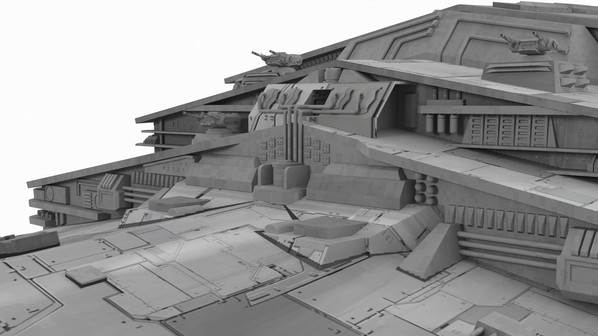 StarWars Imperial Star Destroyer 3D