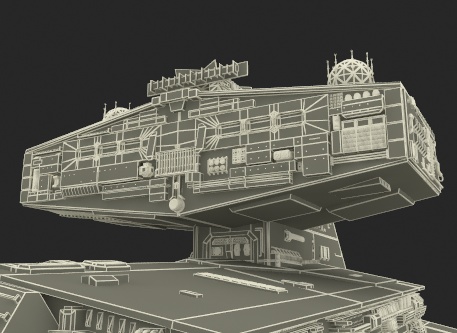 StarWars Imperial Star Destroyer 3D